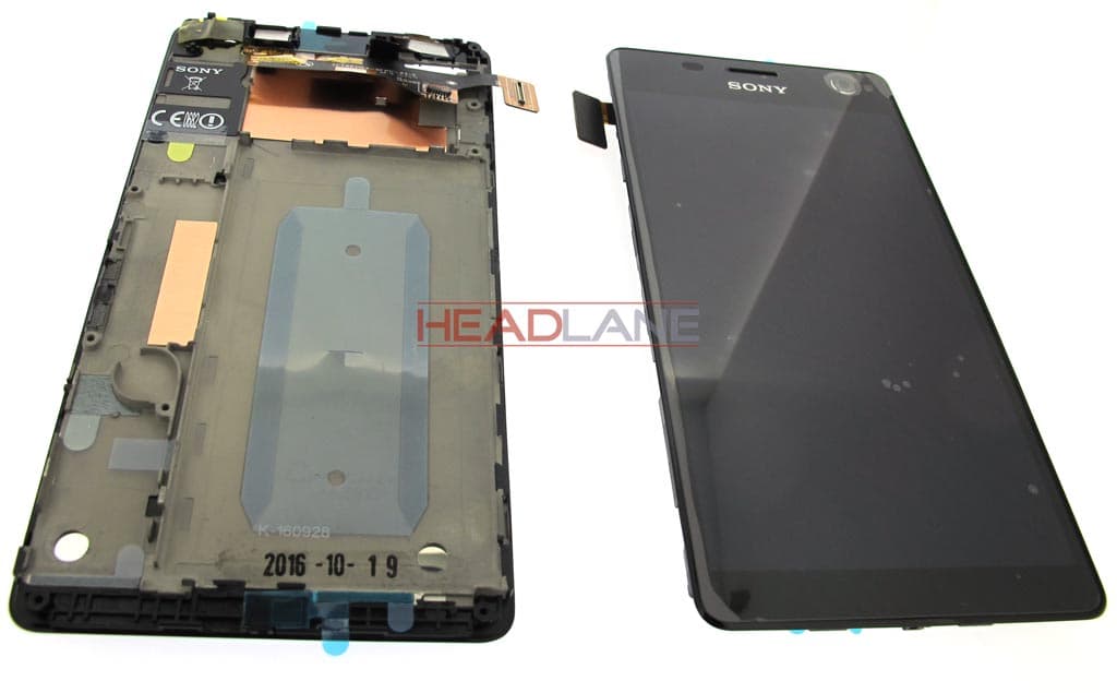 Sony E5303 E5306 Xperia C4 / Dual LCD Display / Screen + Touch - Black - view 2