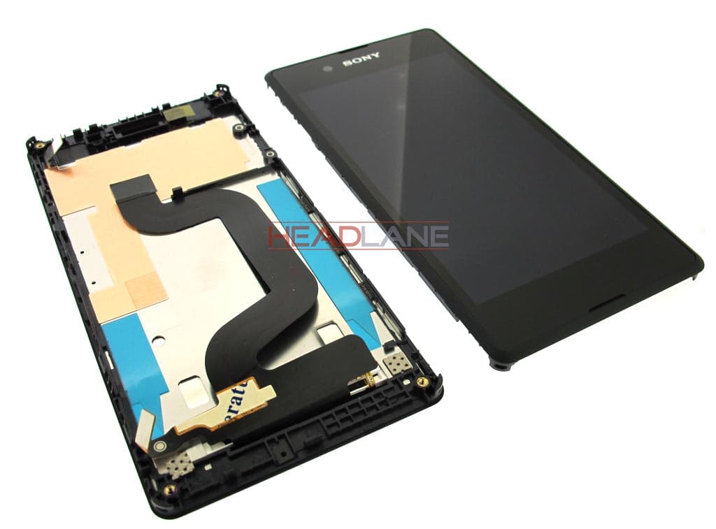 Sony D2202 D2203 D2206 Xperia E3 LCD Display / Screen + Touch - Black - view 2