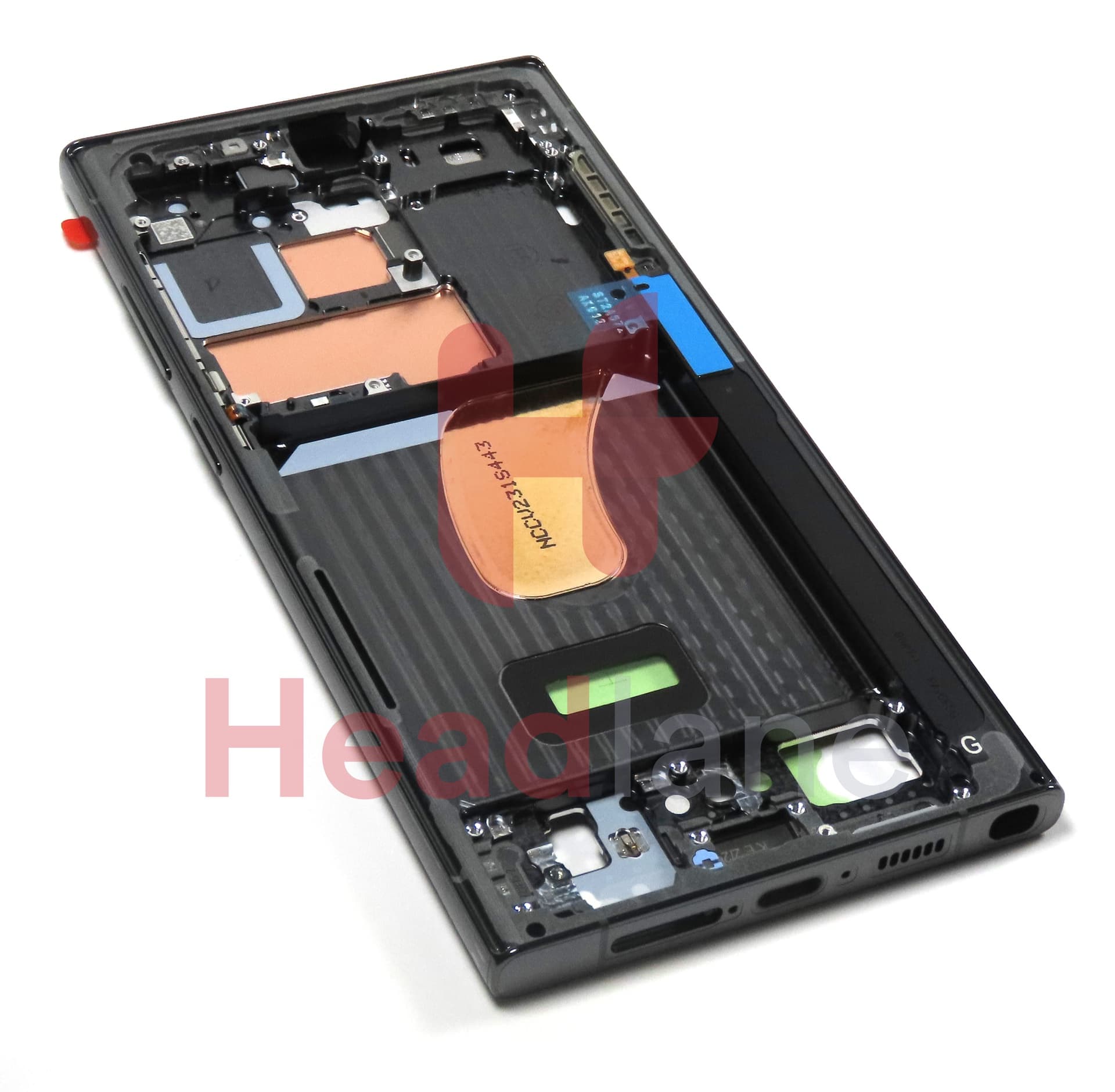 Samsung SM-S918 Galaxy S23 Ultra Display Frame / Chassis - Green - view 2