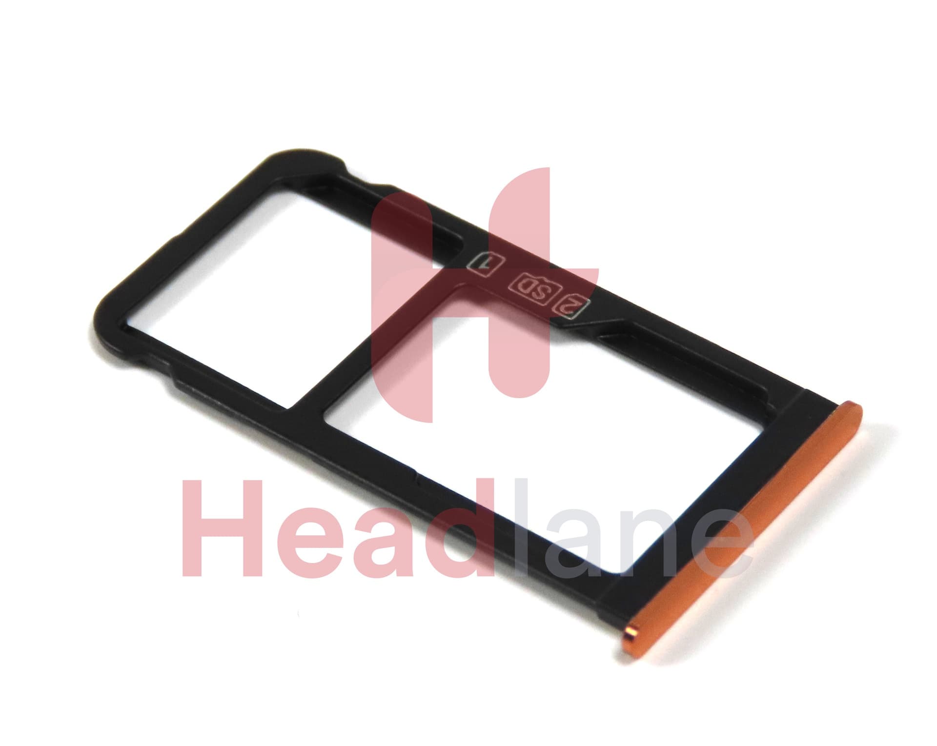 Nokia TA-1046 7+ SIM Card / Memory Card Tray - Copper - view 2