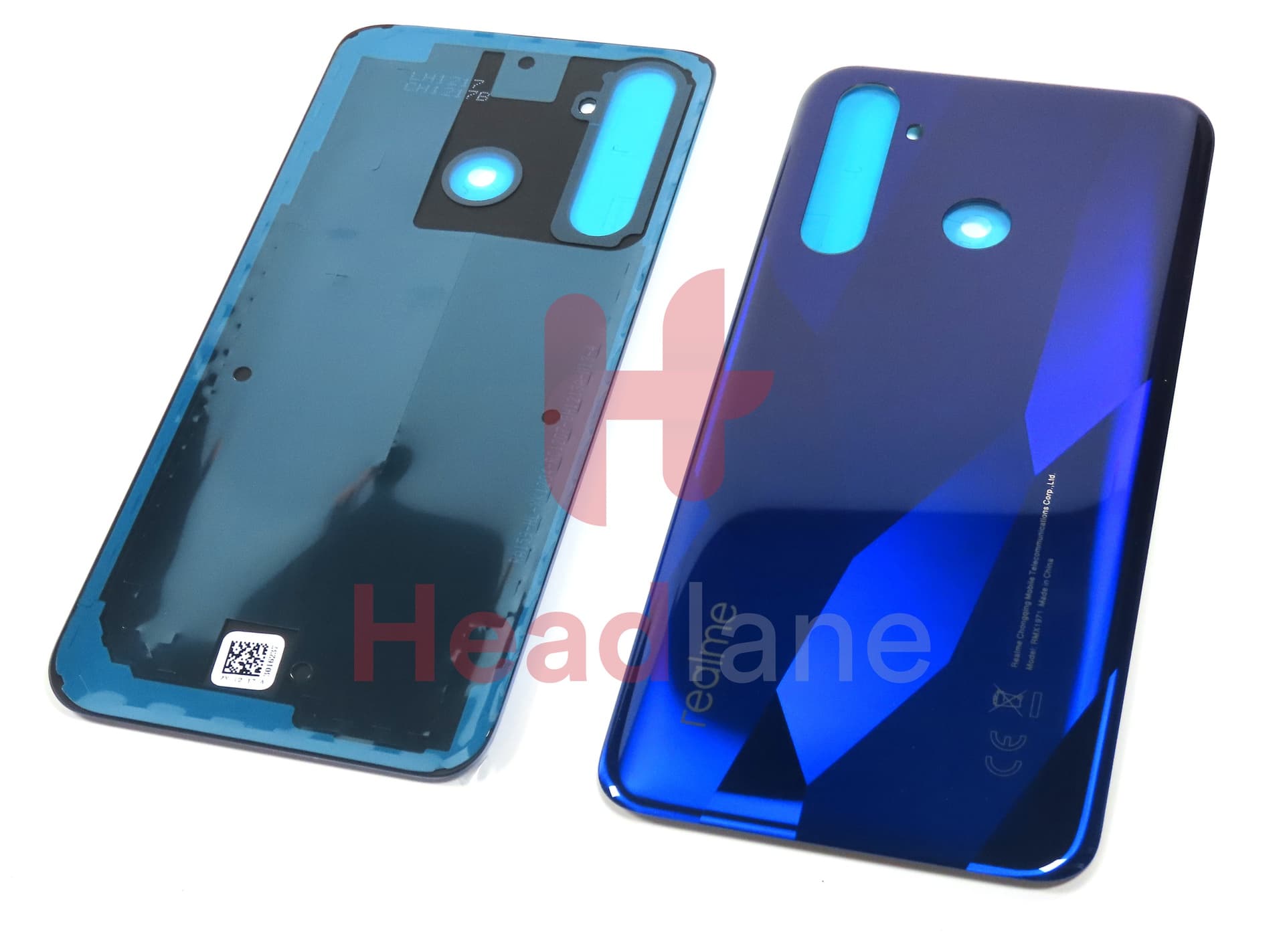 Realme RMX1971 5 Pro Back / Battery Cover - Crystal Blue - view 2