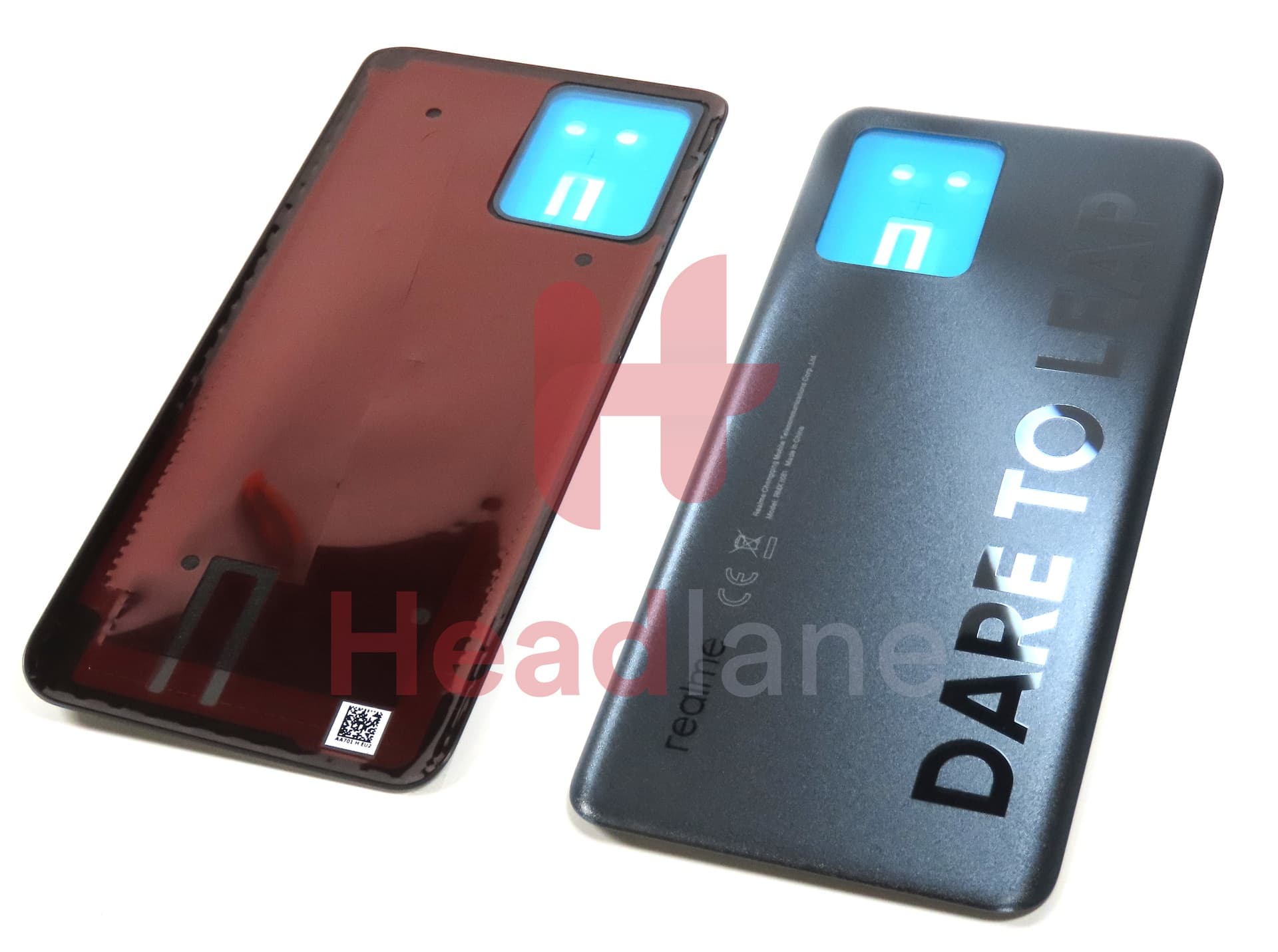 Realme RMX3081 8 Pro Back / Battery Cover - Infinite Black - view 3