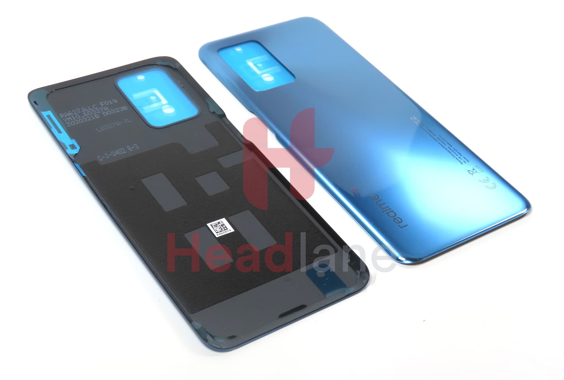 Realme RMX3241 8 5G Back / Battery Cover - Supersonic Blue - view 2