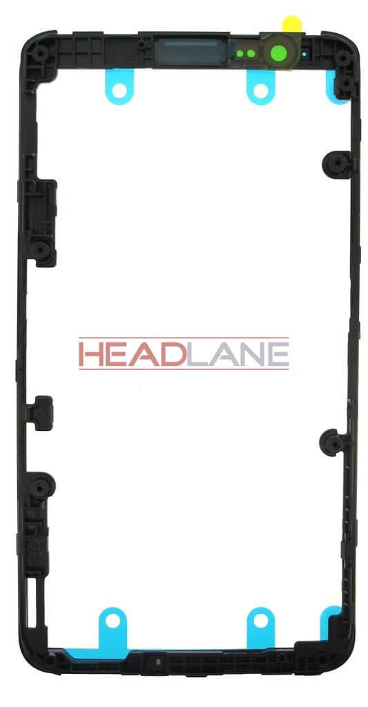 Sony E2105 E2115 Xperia E4 / Dual Front Cover - Black - view 2