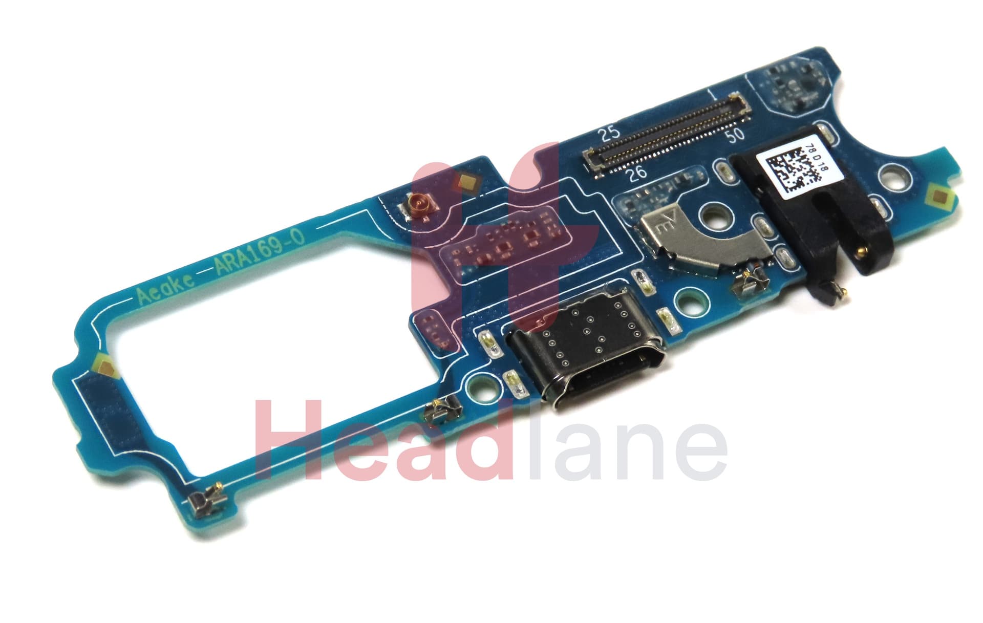 Realme RMX2001 RMX2002 RMX2061 RMX2063  RMX1921 RMX2020 RMX2027 RMX2040 RMX2030 RMX2075 RMX2071 RMX2076 RMX2144 6 / 6S / 6 Pro / XT / C3 / 6i / 5i / X50 Pro / X3 / X50 Charging Port Flex  - view 2