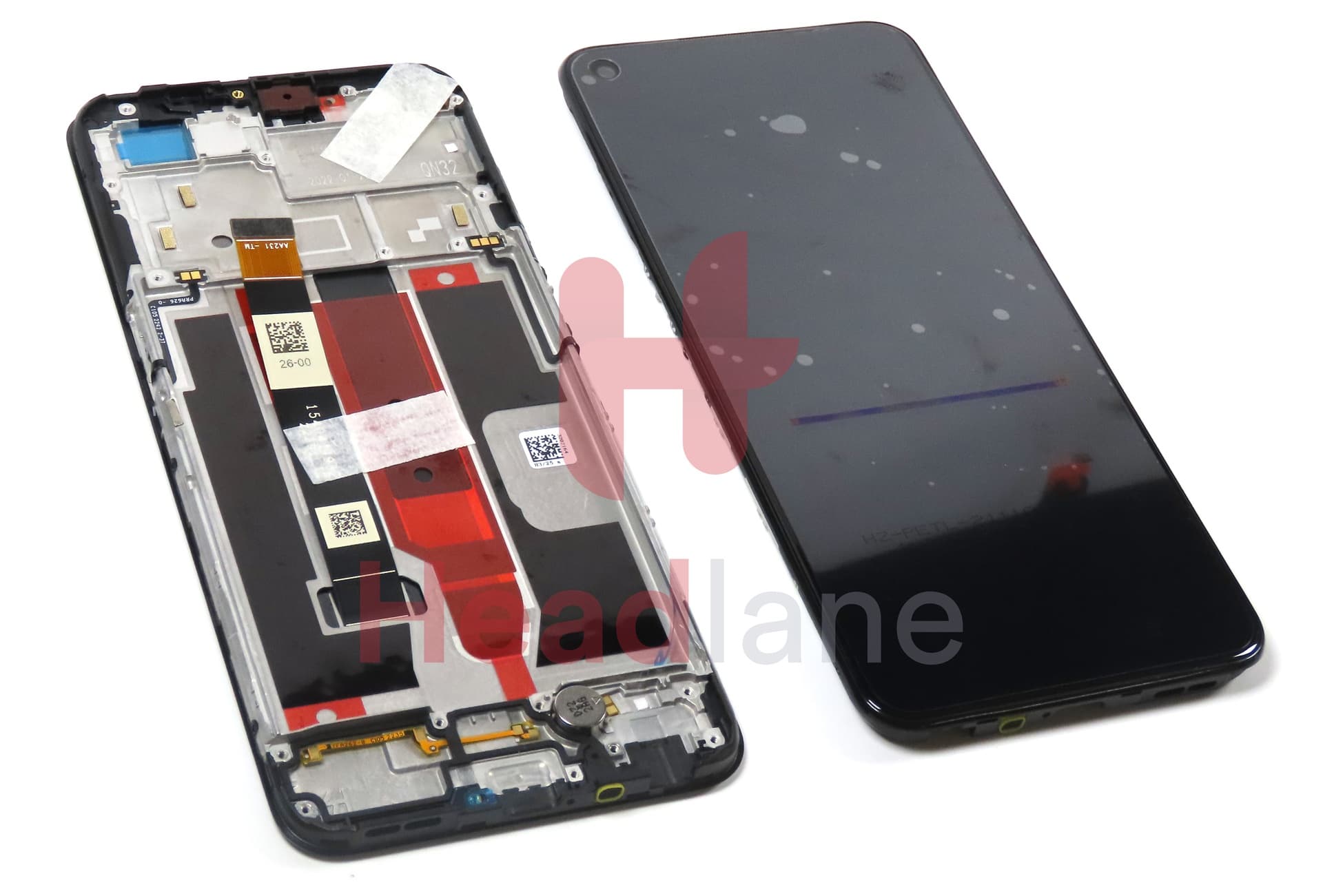 Realme RMX3241 8 5G LCD Display / Screen + Touch - Black - view 2