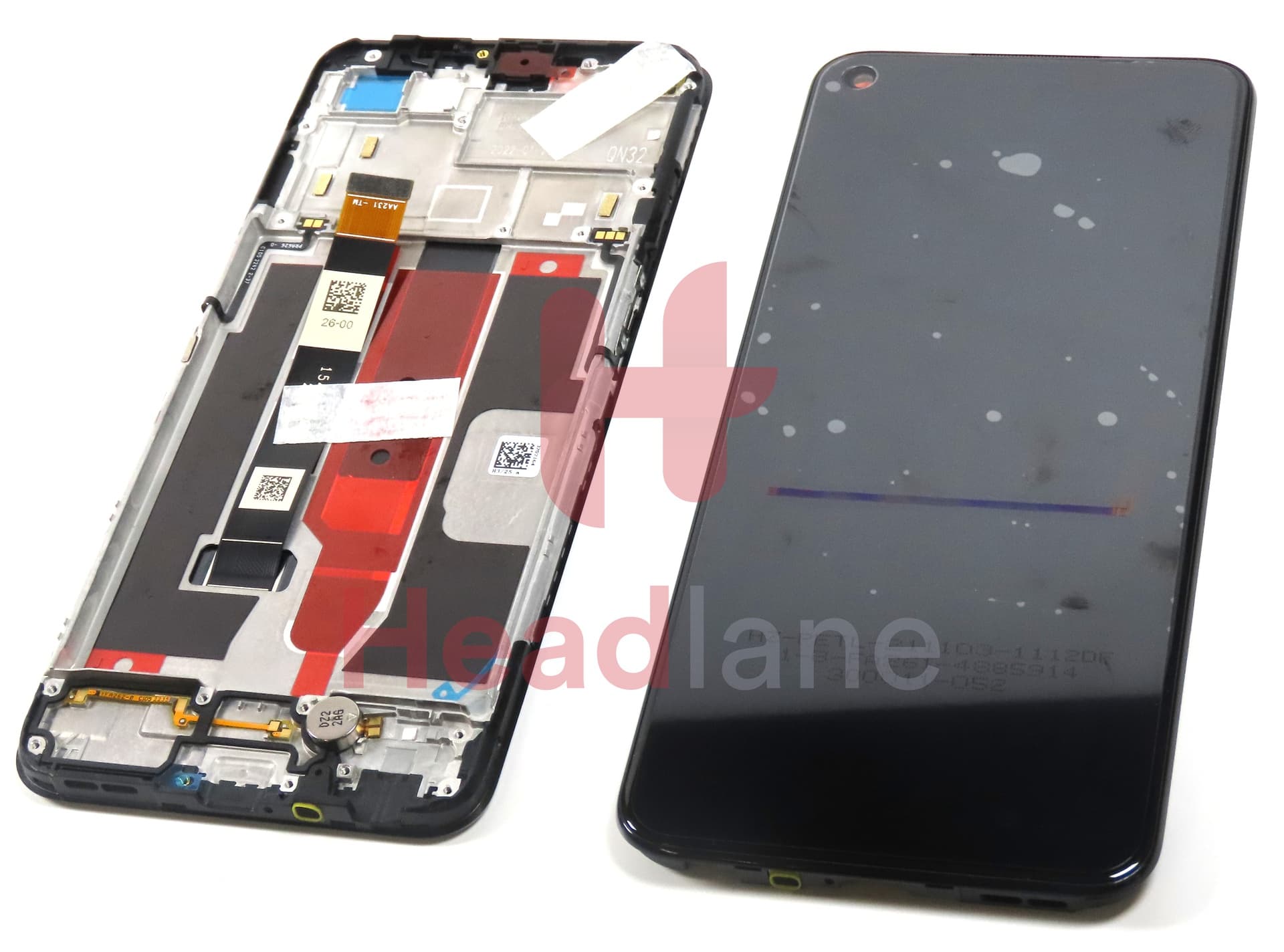 Realme RMX3241 8 5G LCD Display / Screen + Touch - Black - view 3