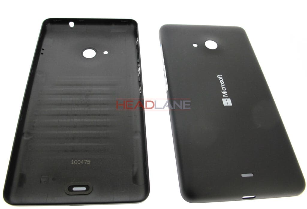 Microsoft Lumia 535 Battery Cover - Black - view 2