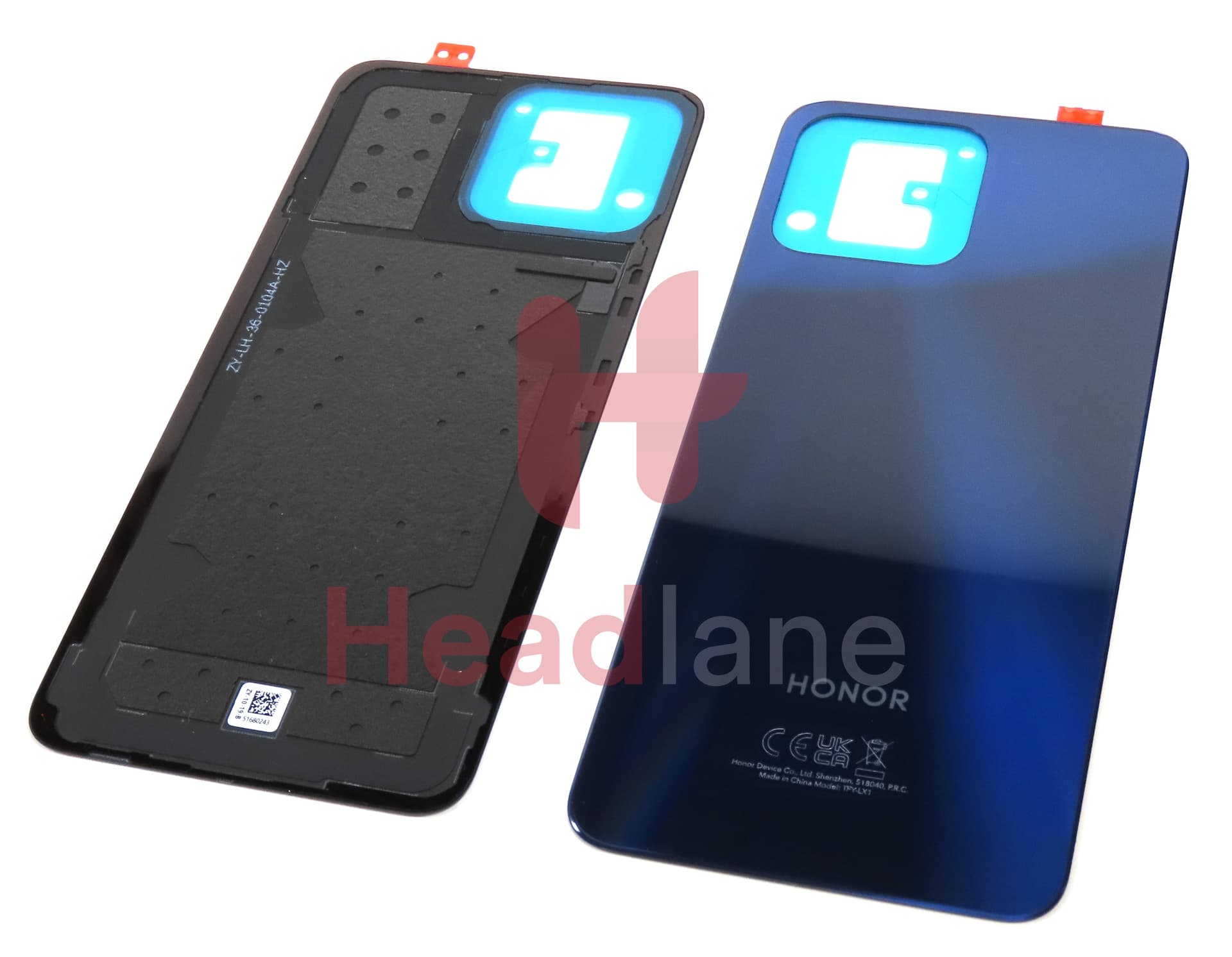 Honor X8 4G Back / Battery Cover - Blue - view 3