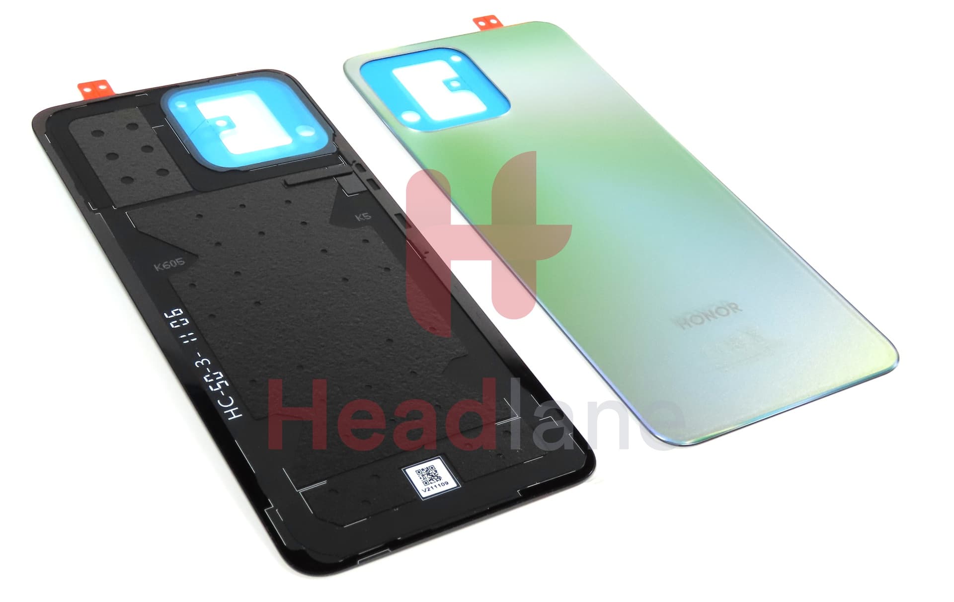 Honor X8 4G Back / Battery Cover - Silver - view 2