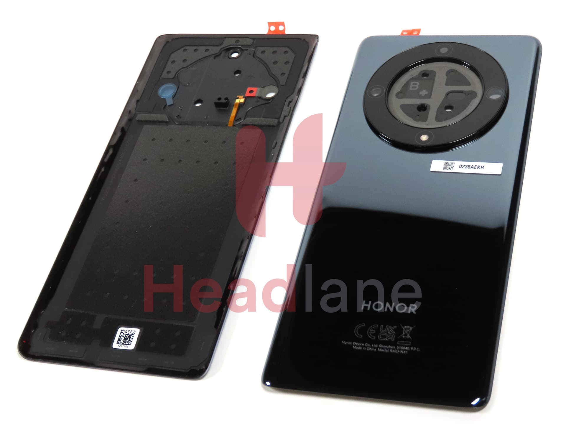 Honor Magic5 Lite Back / Battery Cover - Black 3