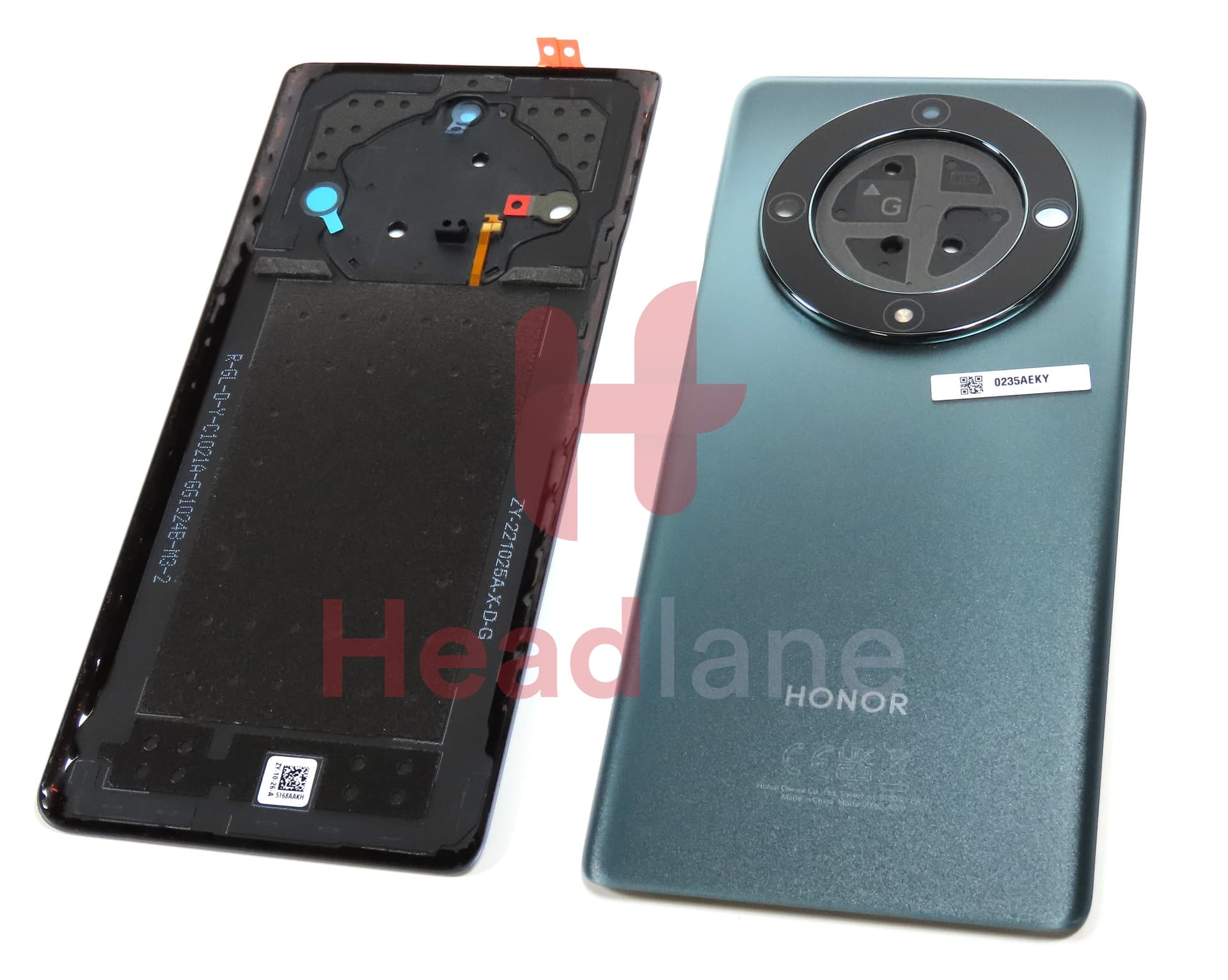 Honor Magic5 Lite Back / Battery Cover - Green 3