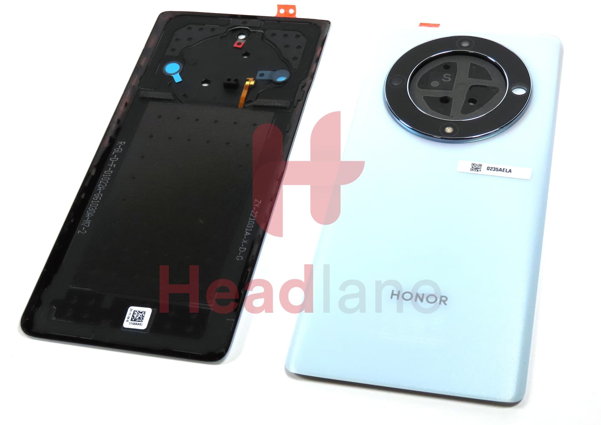 Honor Magic5 Lite Back / Battery Cover - Silver 2