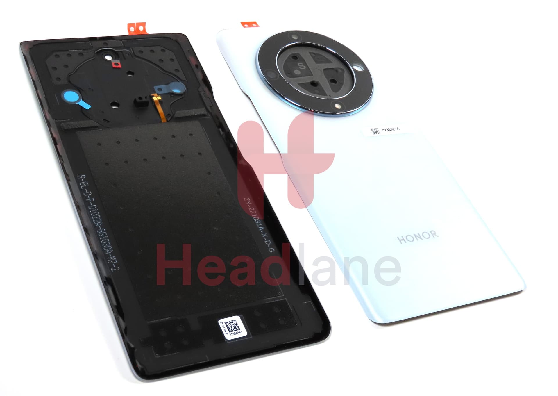 Honor Magic5 Lite Back / Battery Cover - Silver 3