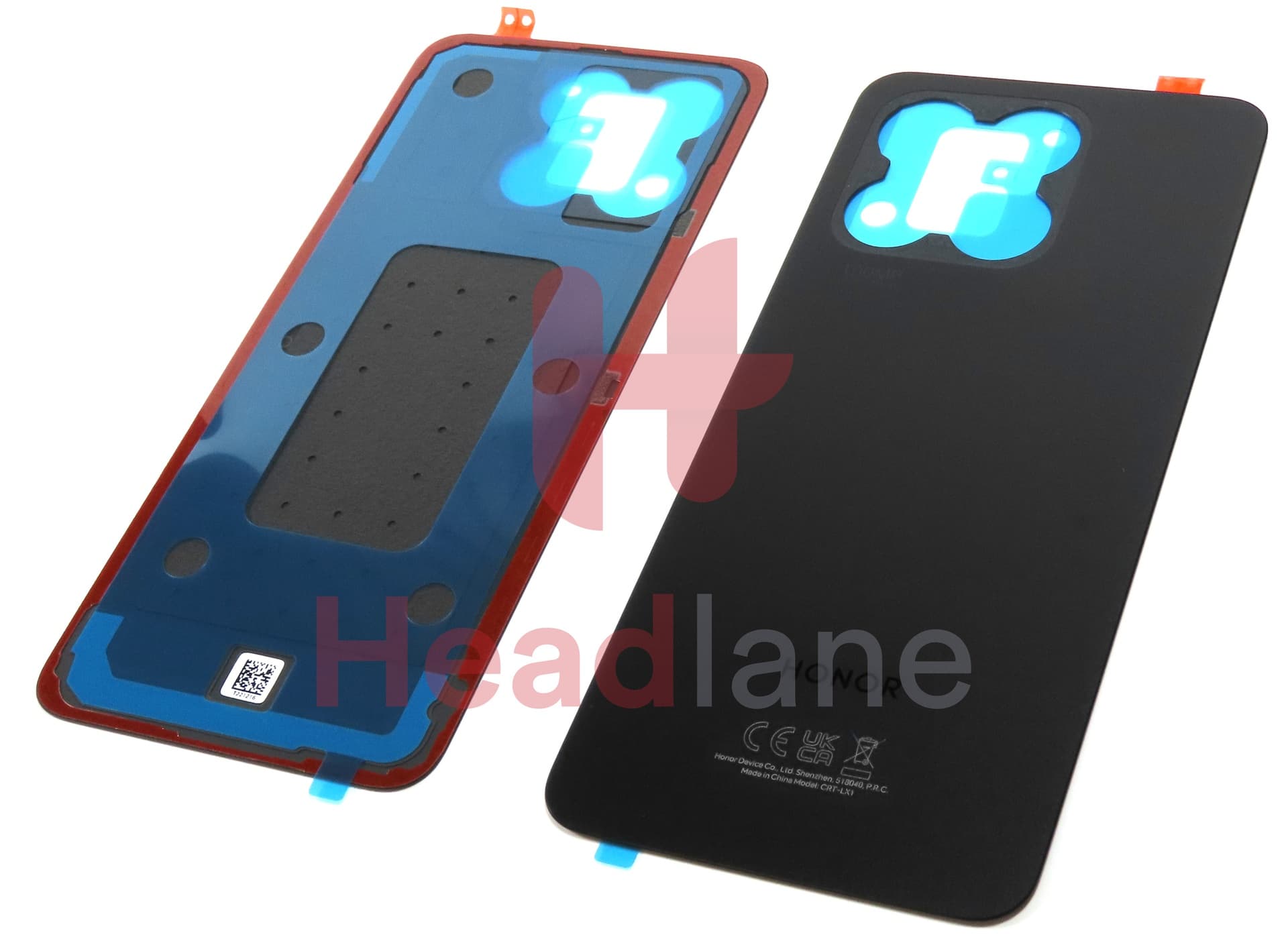 Honor X8a Back / Battery Cover - Black - view 3