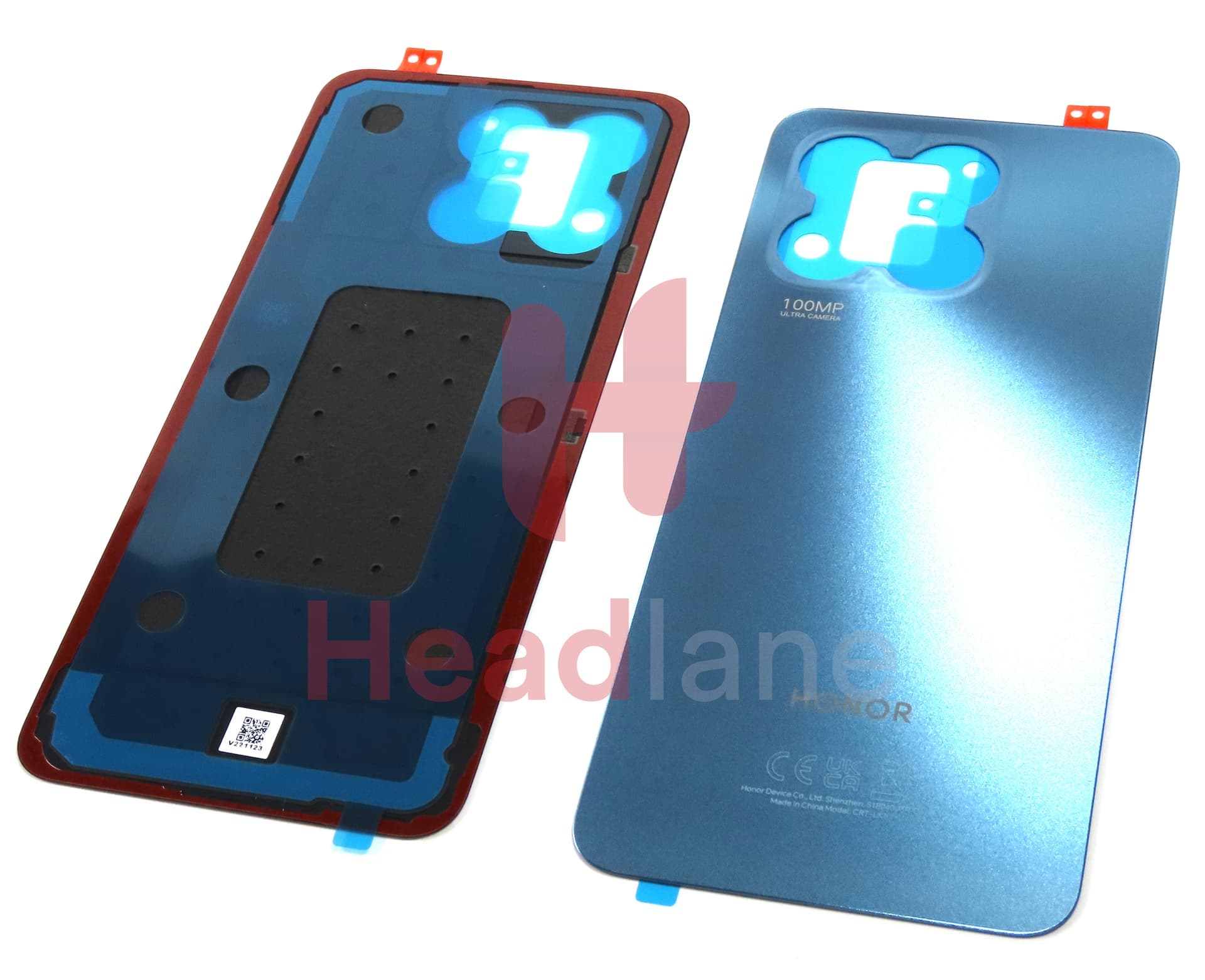 Honor X8a Back / Battery Cover - Blue - view 3
