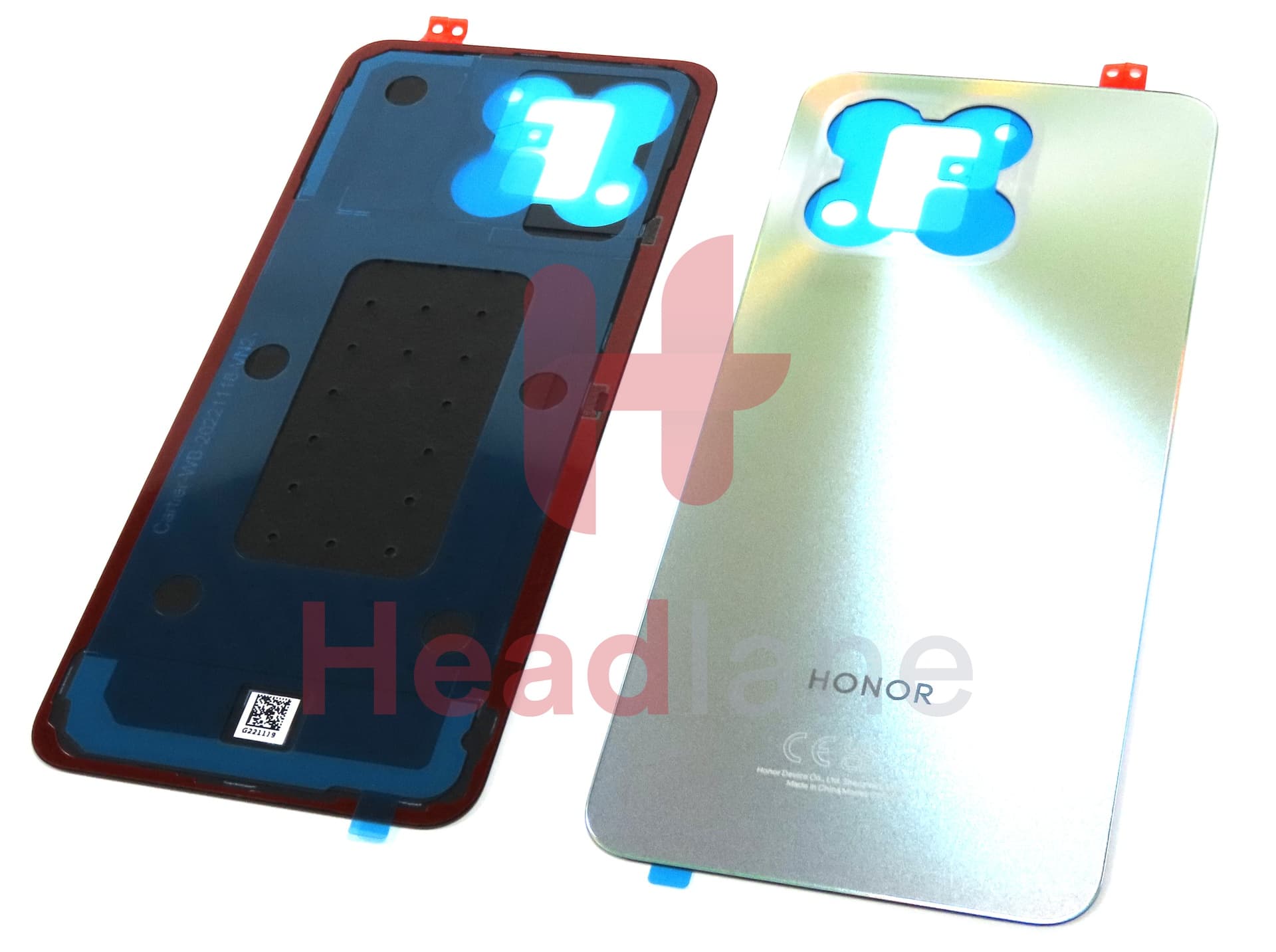 Honor X8a Back / Battery Cover - Silver - view 3