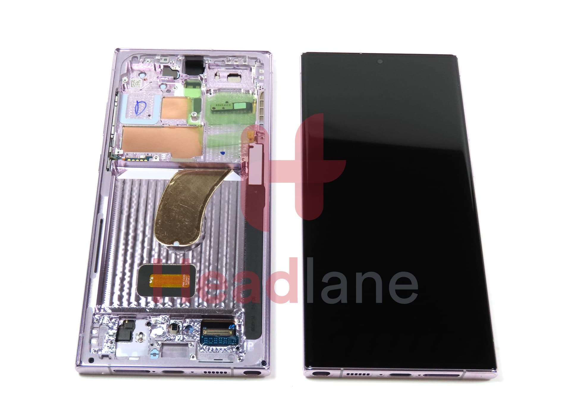 Samsung SM-S918 Galaxy S23 Ultra LCD Display / Screen + Touch - Lavender - view 2