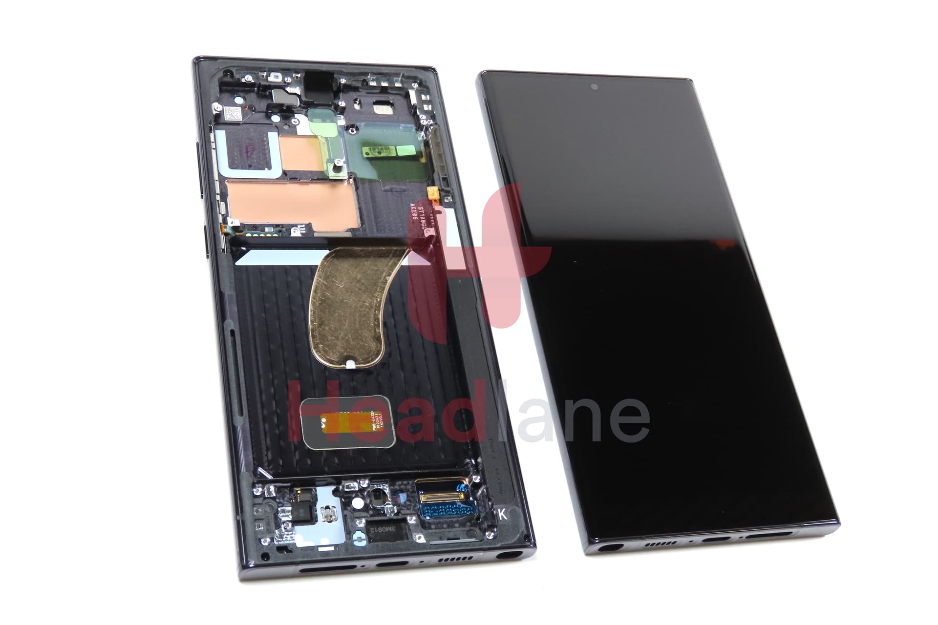 Samsung SM-S918 Galaxy S23 Ultra LCD Display / Screen + Touch - Black - view 2