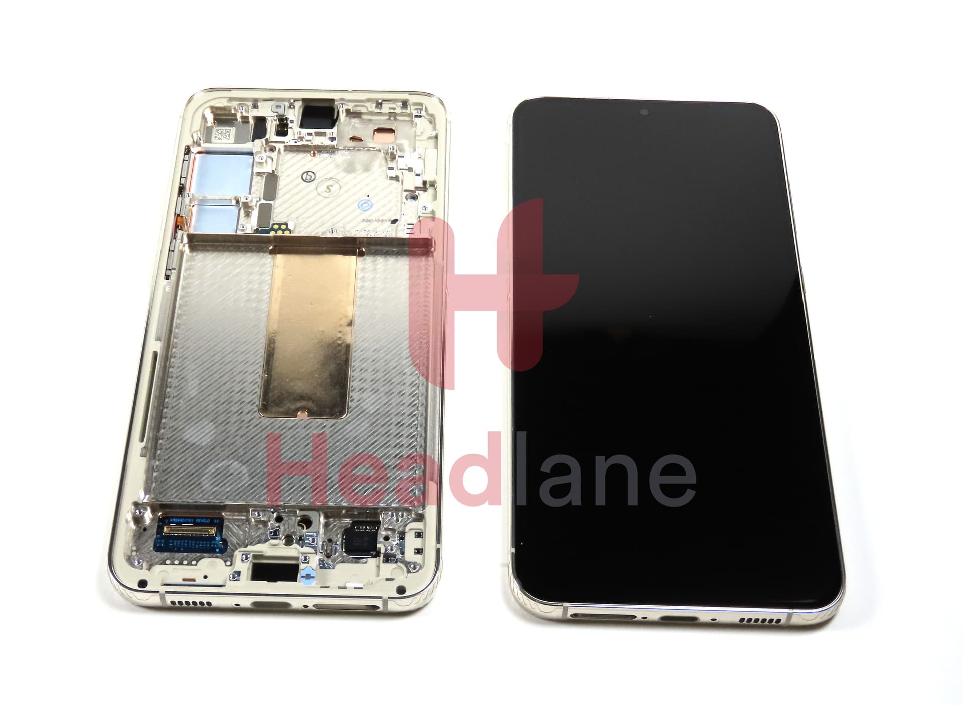 Samsung SM-S916 Galaxy S23+ / Plus LCD Display / Screen + Touch - Cream - view 2