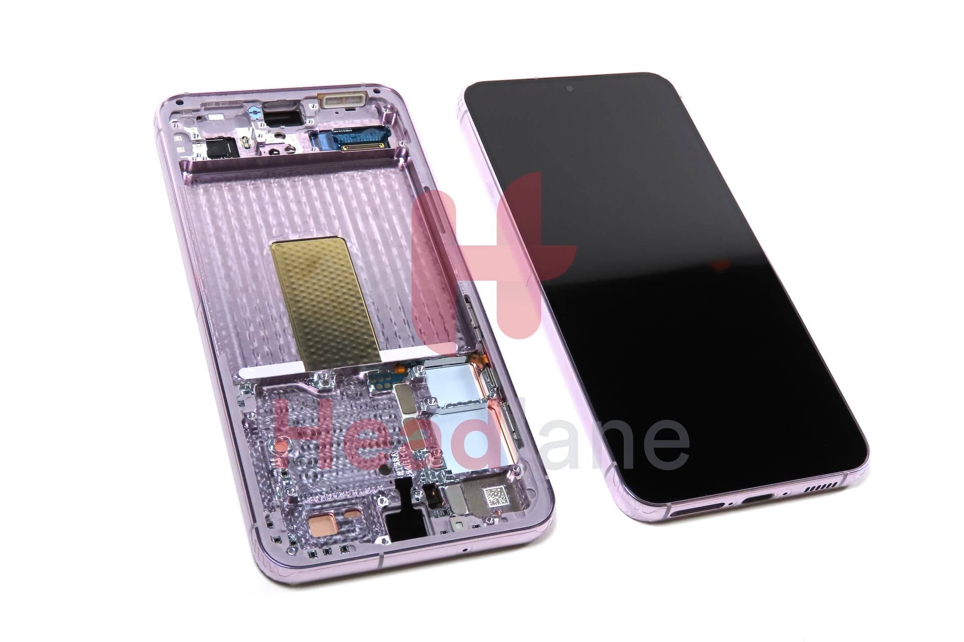 Samsung SM-S911 Galaxy S23 LCD Display / Screen + Touch - Lavender - view 2