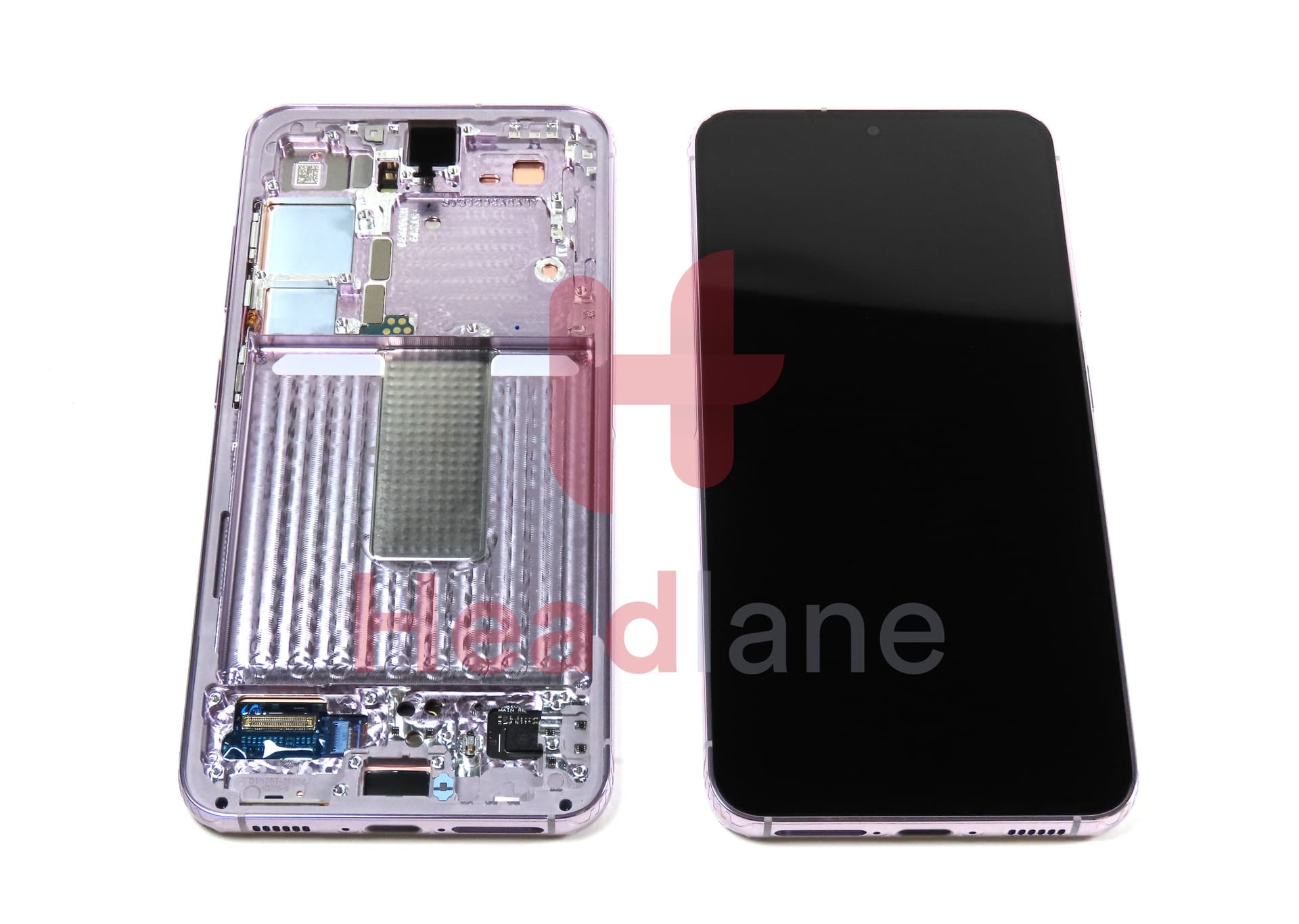 Samsung SM-S911 Galaxy S23 LCD Display / Screen + Touch - Lavender - view 2