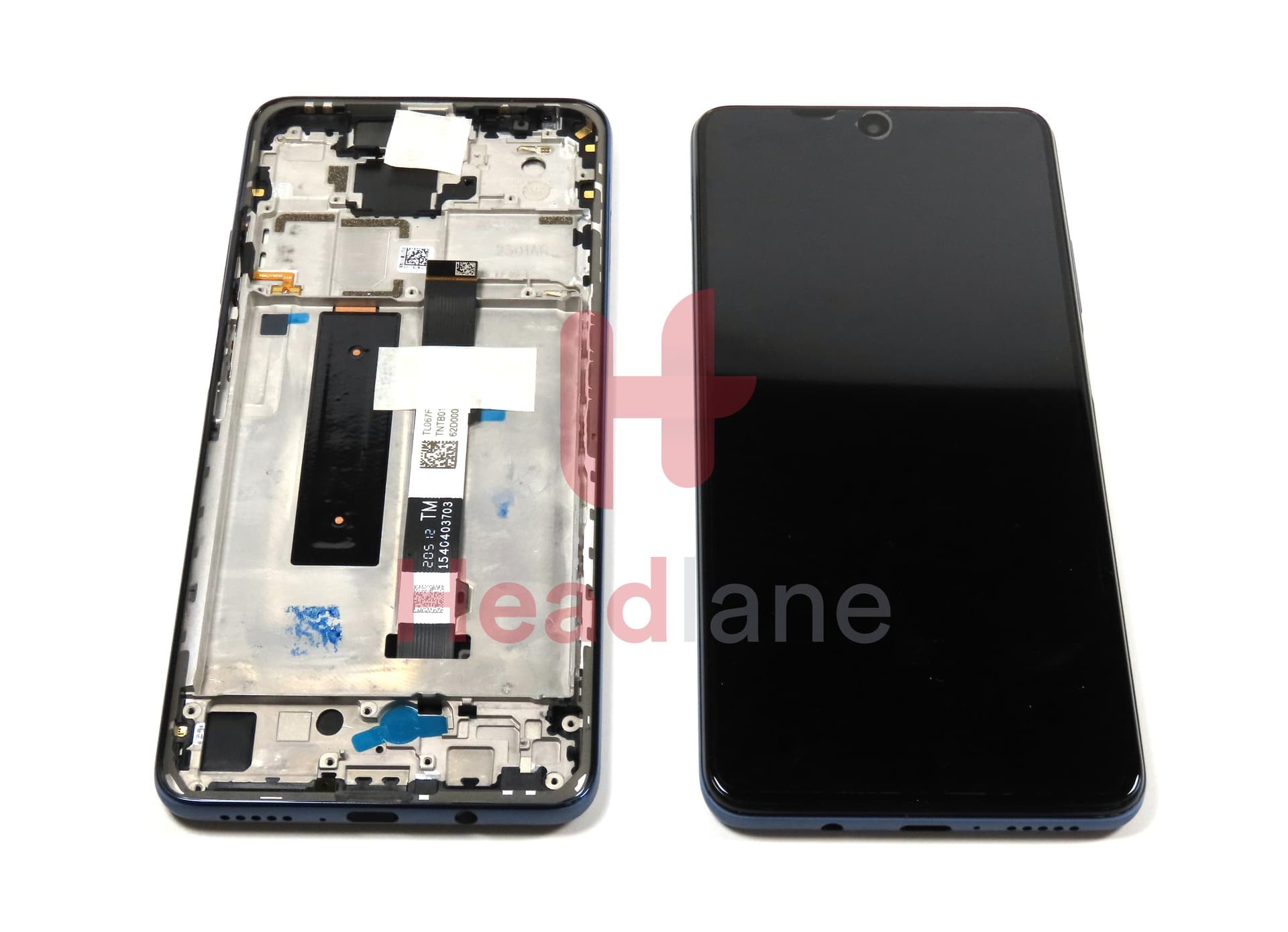 Xiaomi Redmi Note 9 Pro 5G / Mi 10T Lite 5G LCD Display / Screen + Touch - Black - view 3