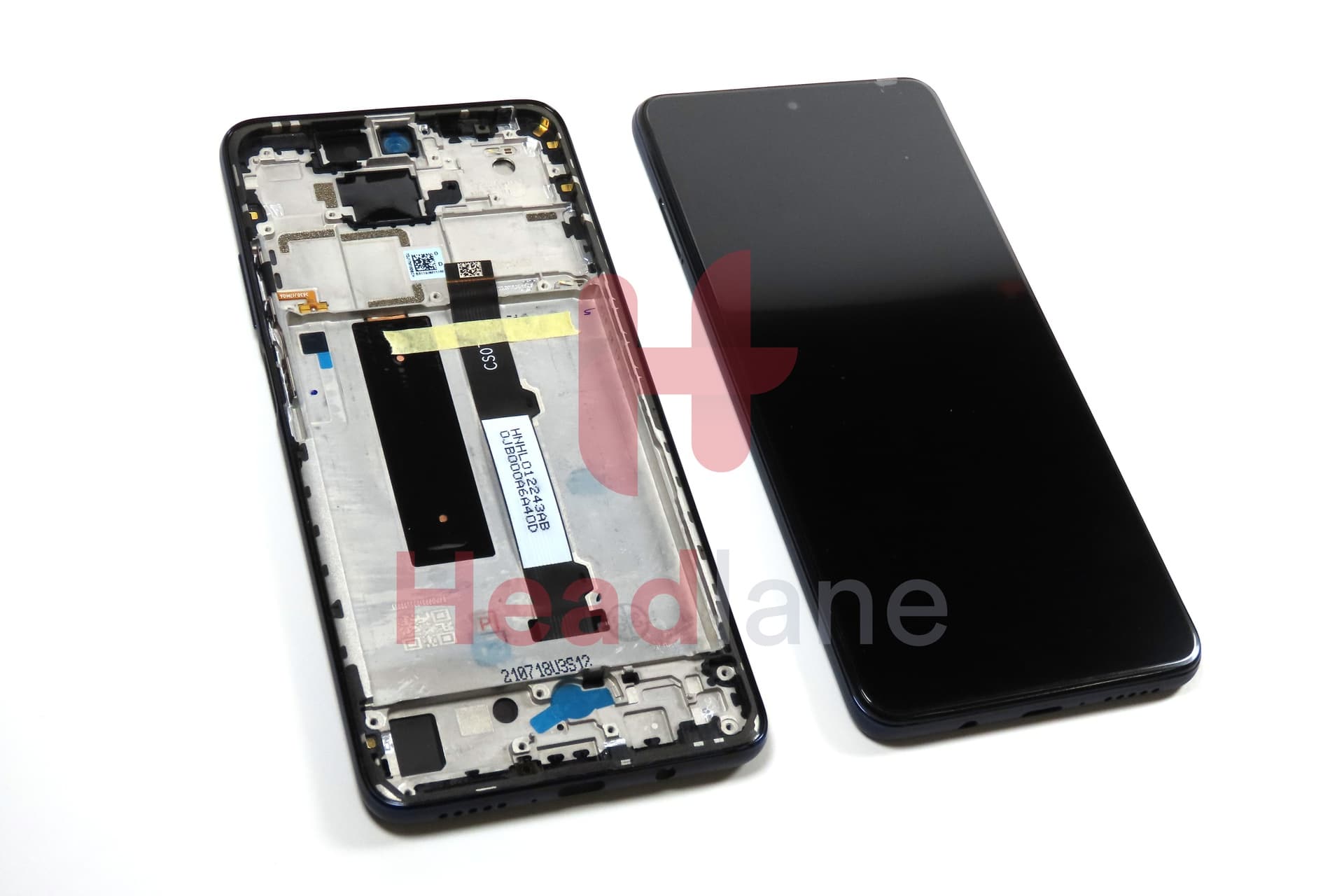 Xiaomi Redmi Note 9 Pro 5G / Mi 10T Lite 5G LCD Display / Screen + Touch - Blue - view 3