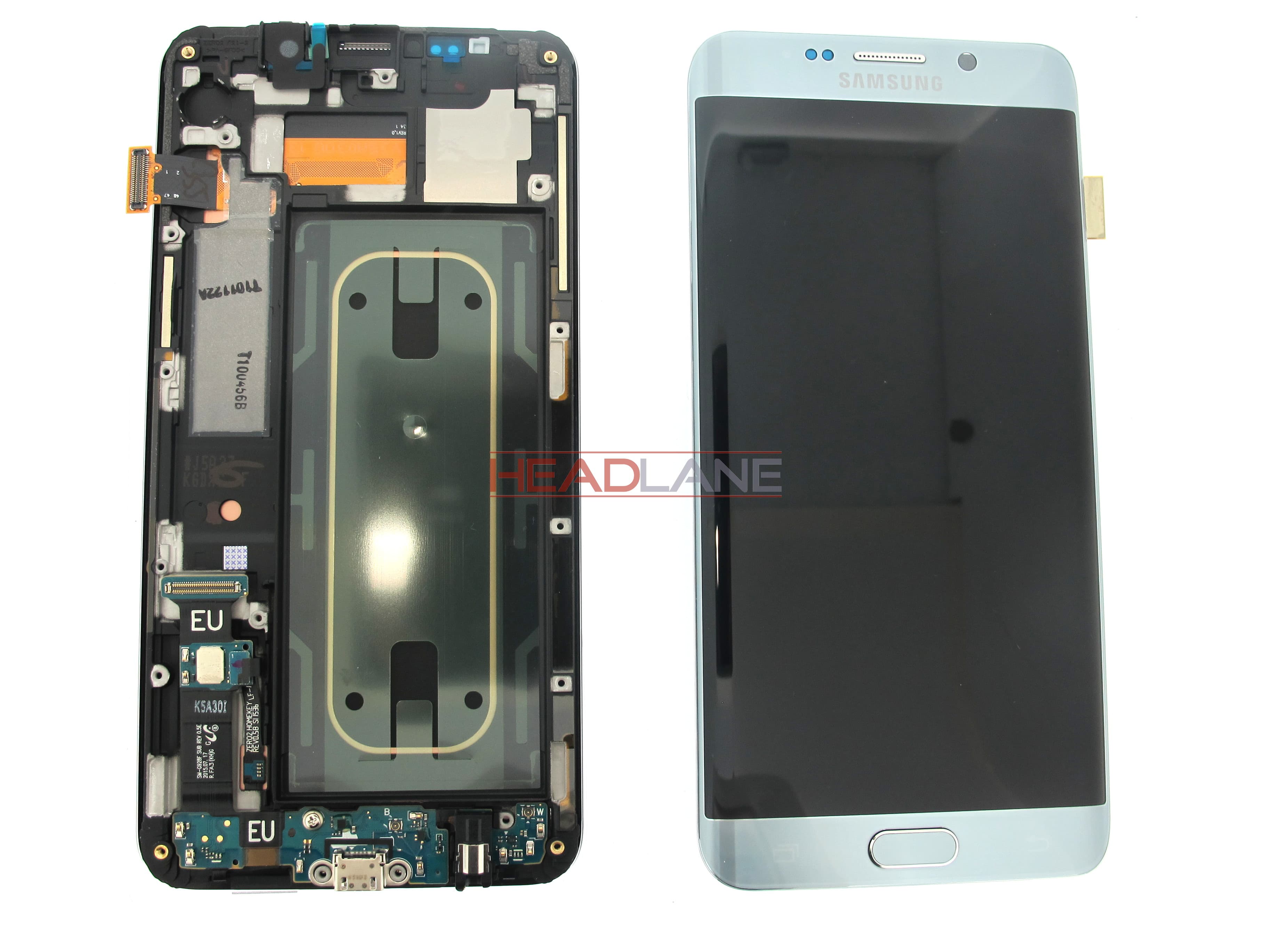 Samsung SM-G928F Galaxy S6 Edge+ LCD Display / Screen + Touch - Silver - view 2