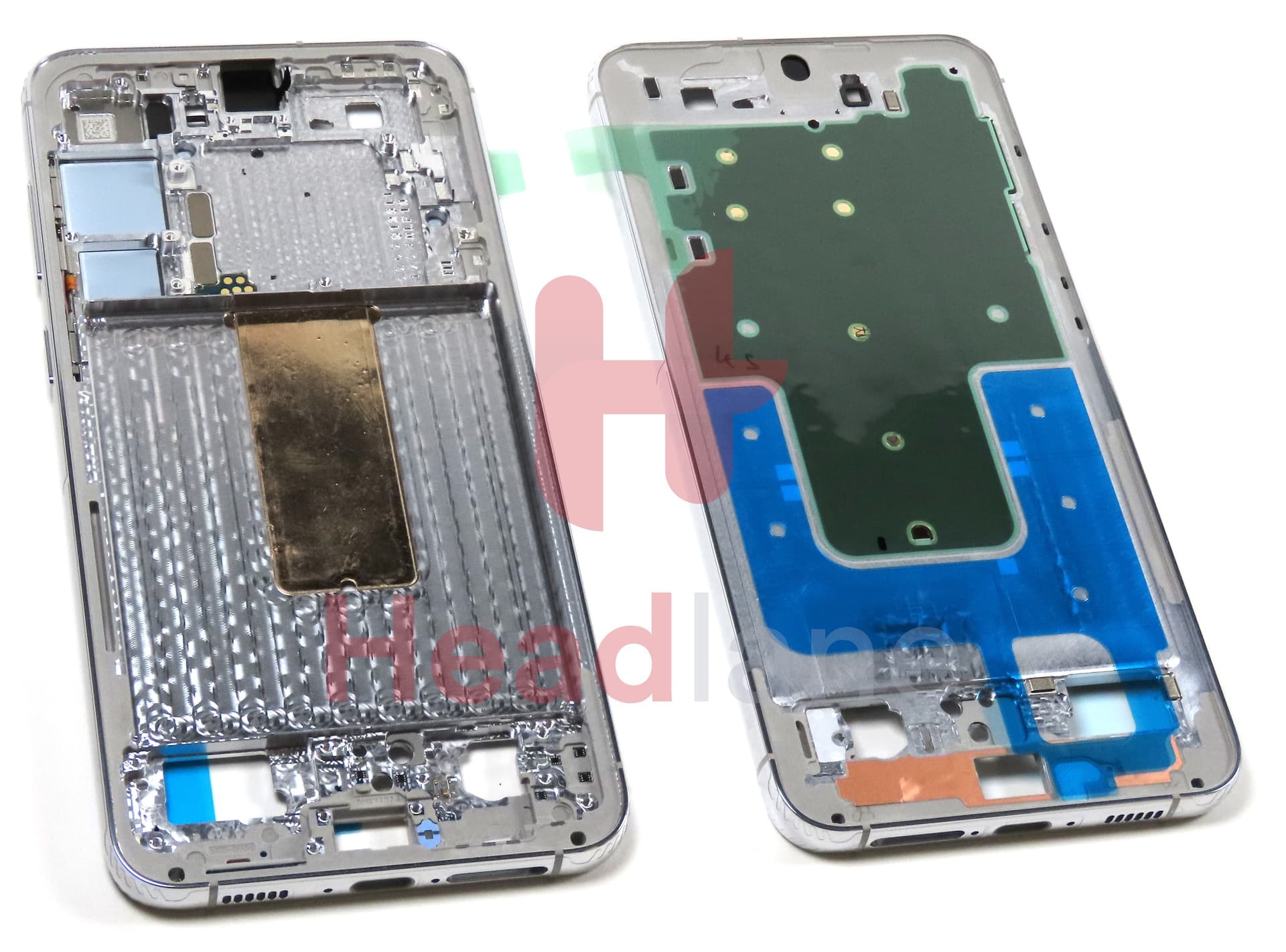 Samsung SM-S916 Galaxy S23+ / Plus Display Frame / Chassis - Lime - view 2
