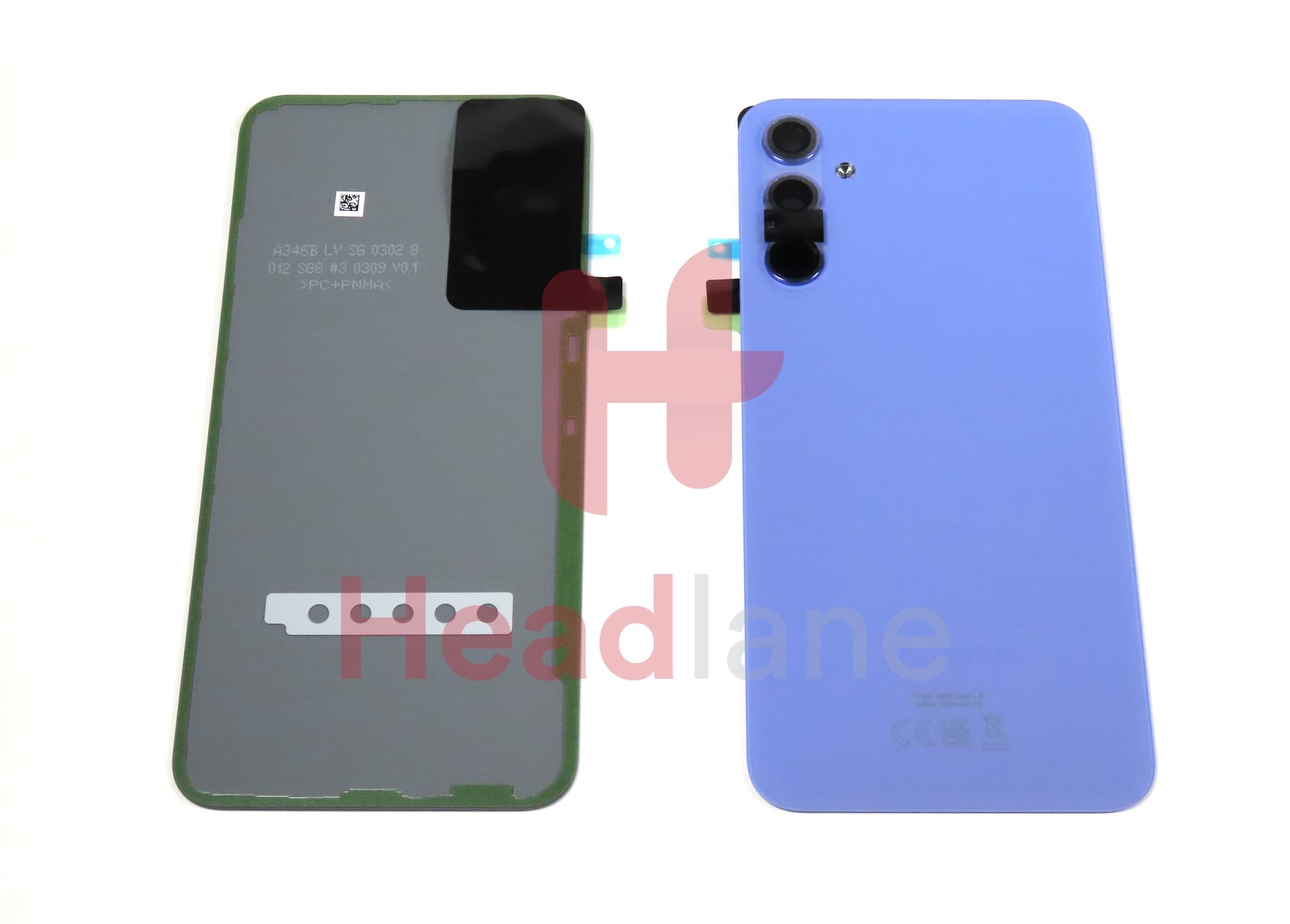 Samsung SM-A346 Galaxy A34 5G Back / Battery Cover - Violet - view 2