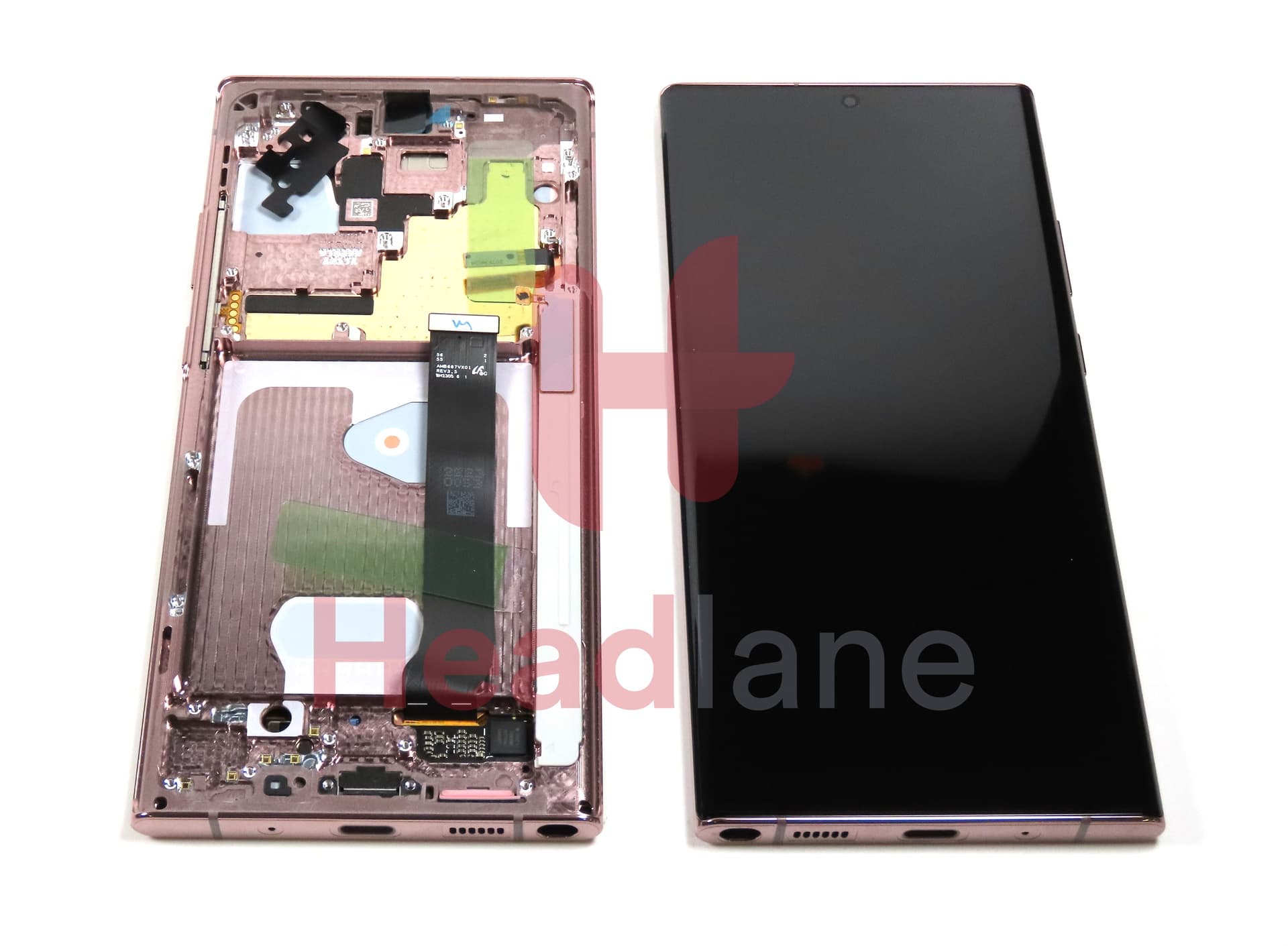 Samsung SM-N986 N985 Galaxy Note 20 Ultra 5G /4G LCD Display / Screen + Touch - Bronze (No Camera) - view 2