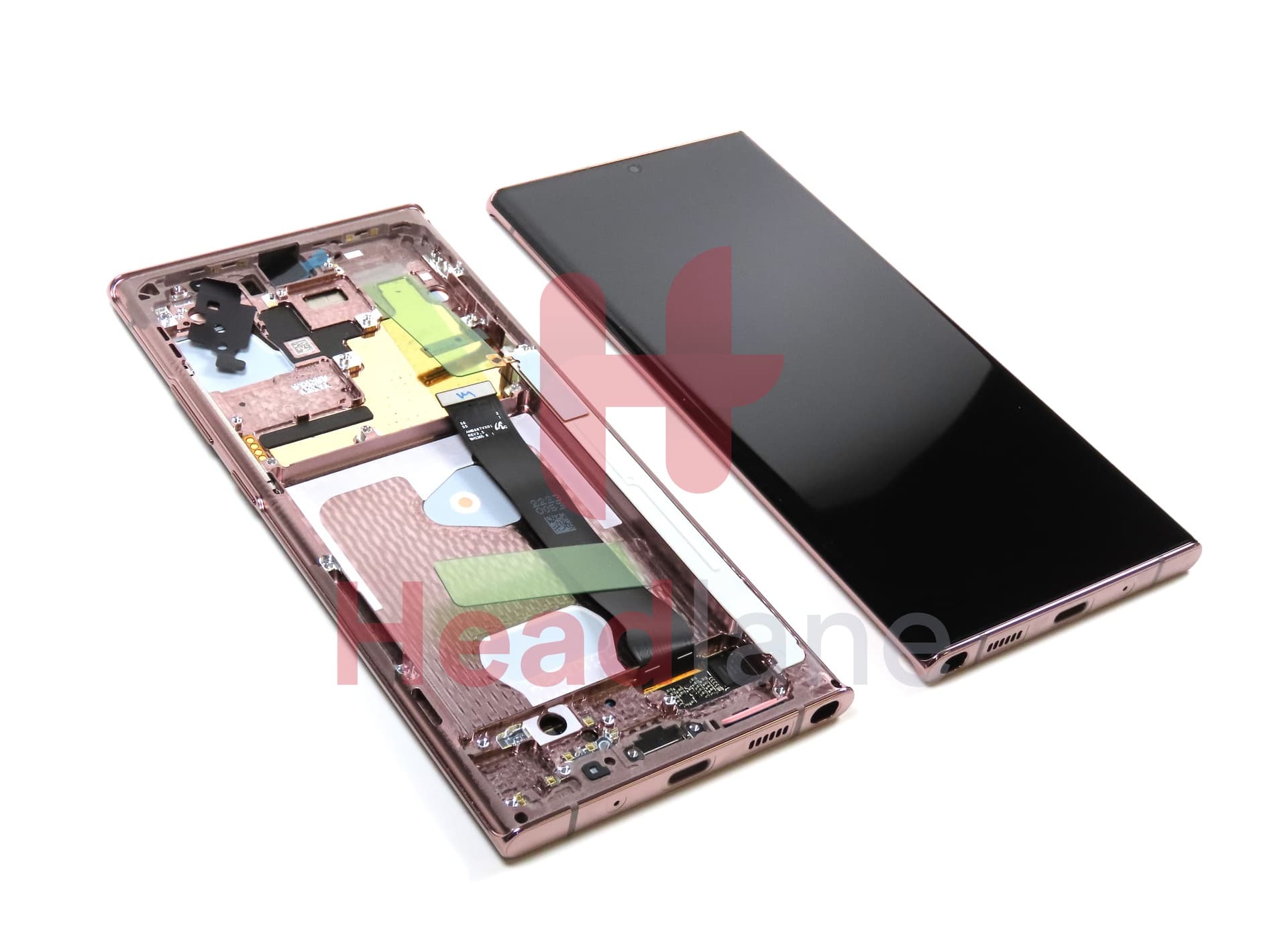 Samsung SM-N986 N985 Galaxy Note 20 Ultra 5G /4G LCD Display / Screen + Touch - Bronze (No Camera) - view 3