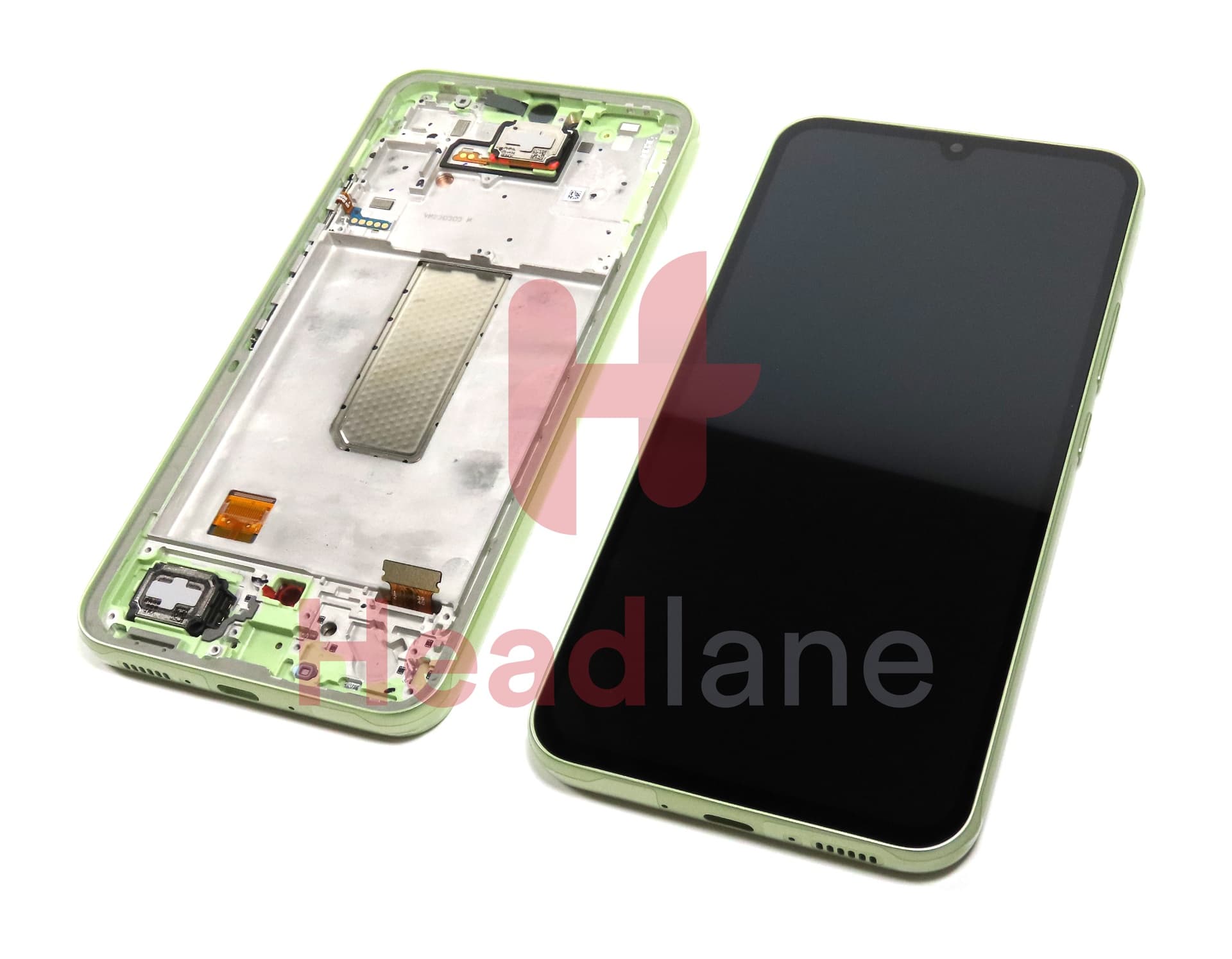 Samsung SM-A346 Galaxy A34 5G LCD Display / Screen + Touch - Lime - view 2