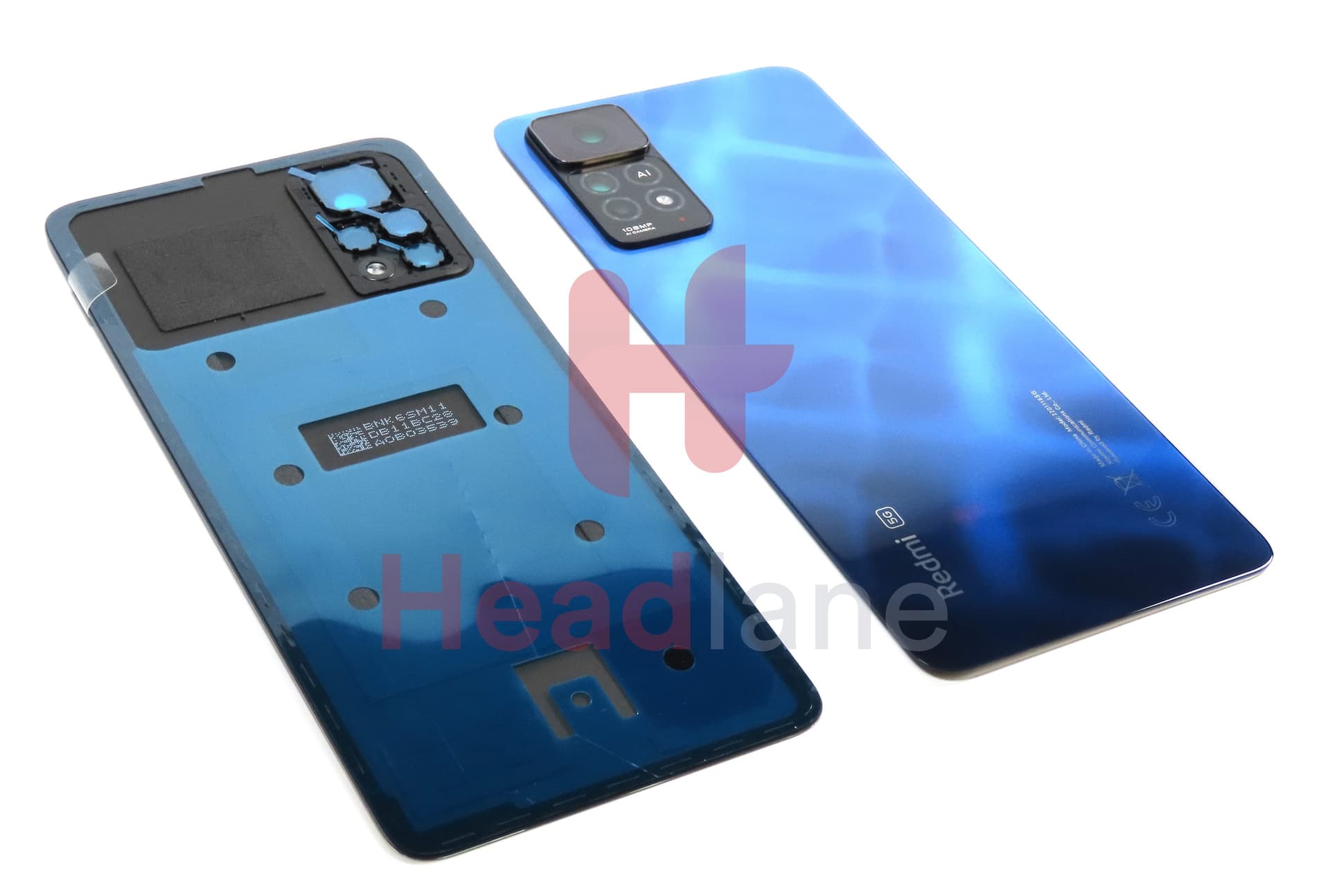 Xiaomi Redmi Note 11 Pro 5G Back / Battery Cover - Blue - view 3