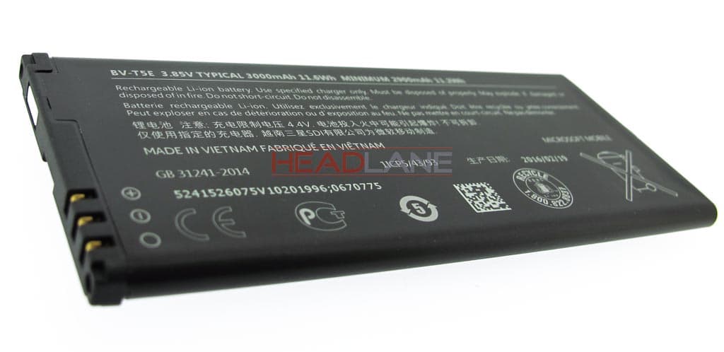 Microsoft Lumia 950 BV-T5E 2900mAh Battery - view 2