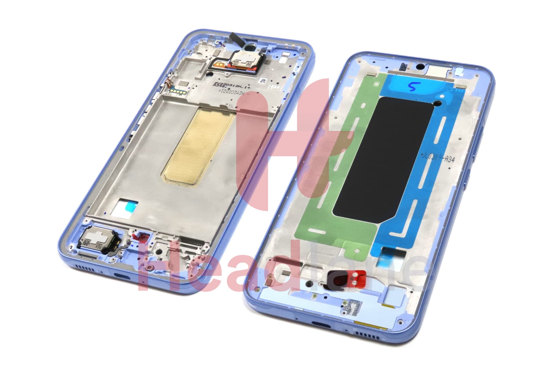 Samsung SM-A346 Galaxy A34 5G Display Frame / Chassis - Violet - view 2