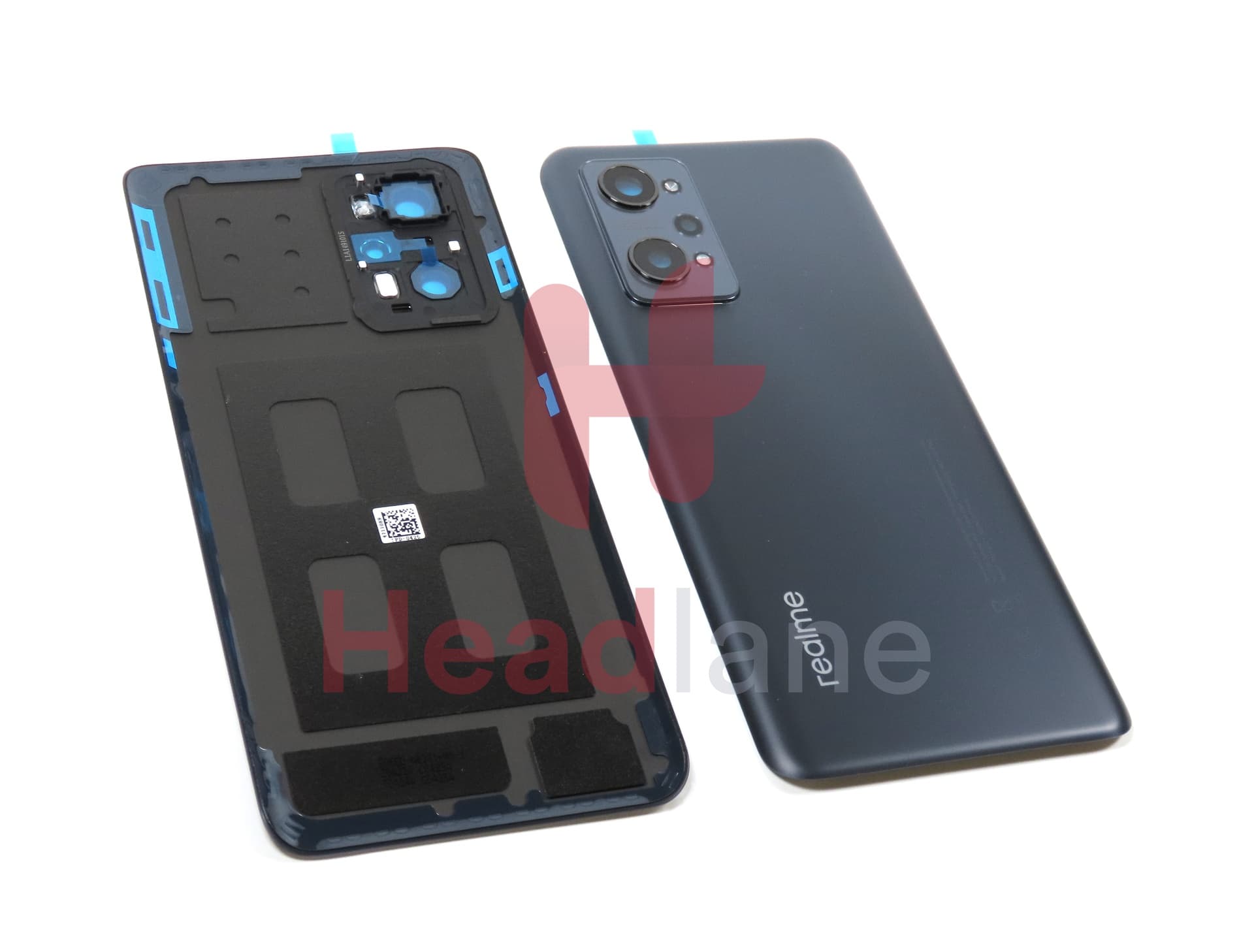 Realme RMX3372 GT Neo 3T Back / Battery Cover - Black - view 2