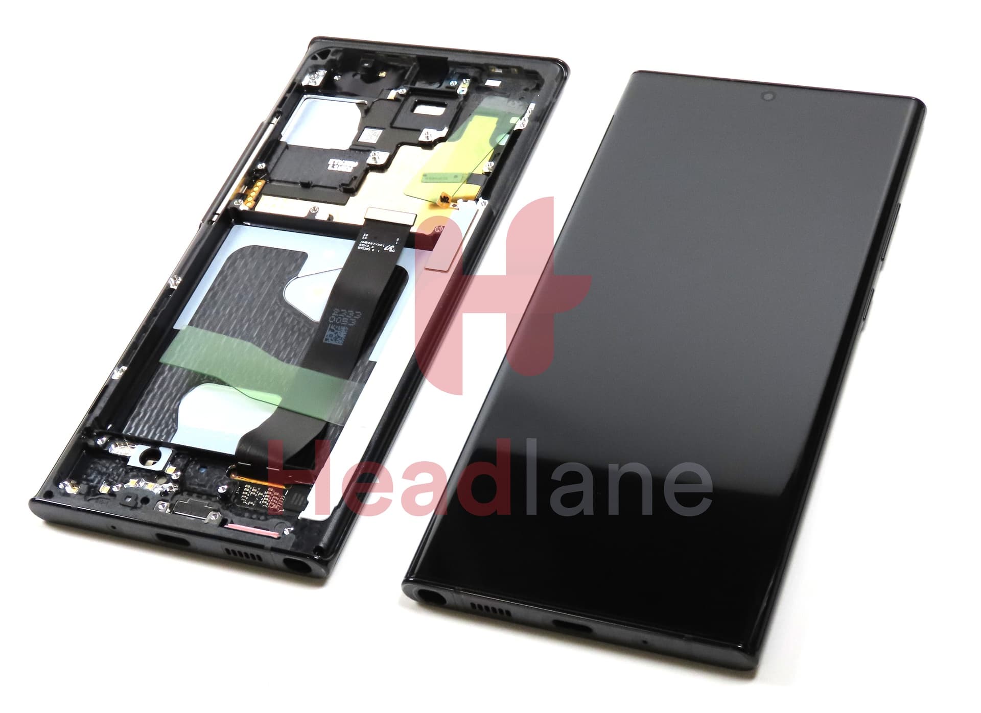 Samsung SM-N986 N985 Galaxy Note 20 Ultra 5G /4G LCD Display / Screen + Touch - Black (No Camera) - view 2