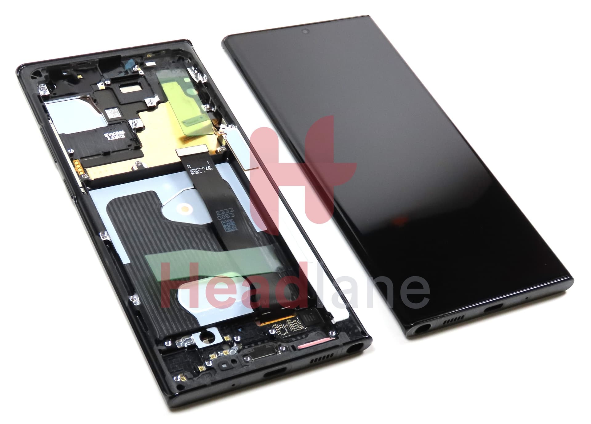 Samsung SM-N986 N985 Galaxy Note 20 Ultra 5G /4G LCD Display / Screen + Touch - Black (No Camera) - view 3