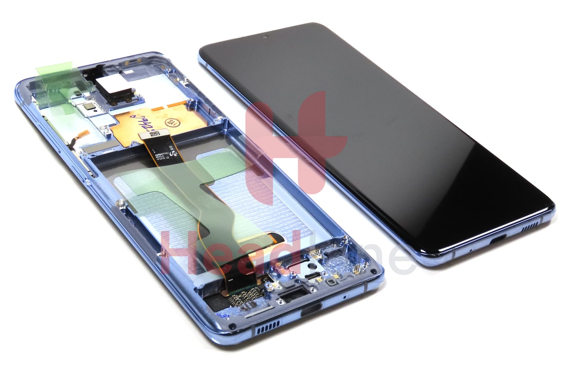 Samsung SM-G986 Galaxy S20+ / S20 Plus LCD Display / Screen + Touch - Purple (BTS Edition) (No Camera) - view 3