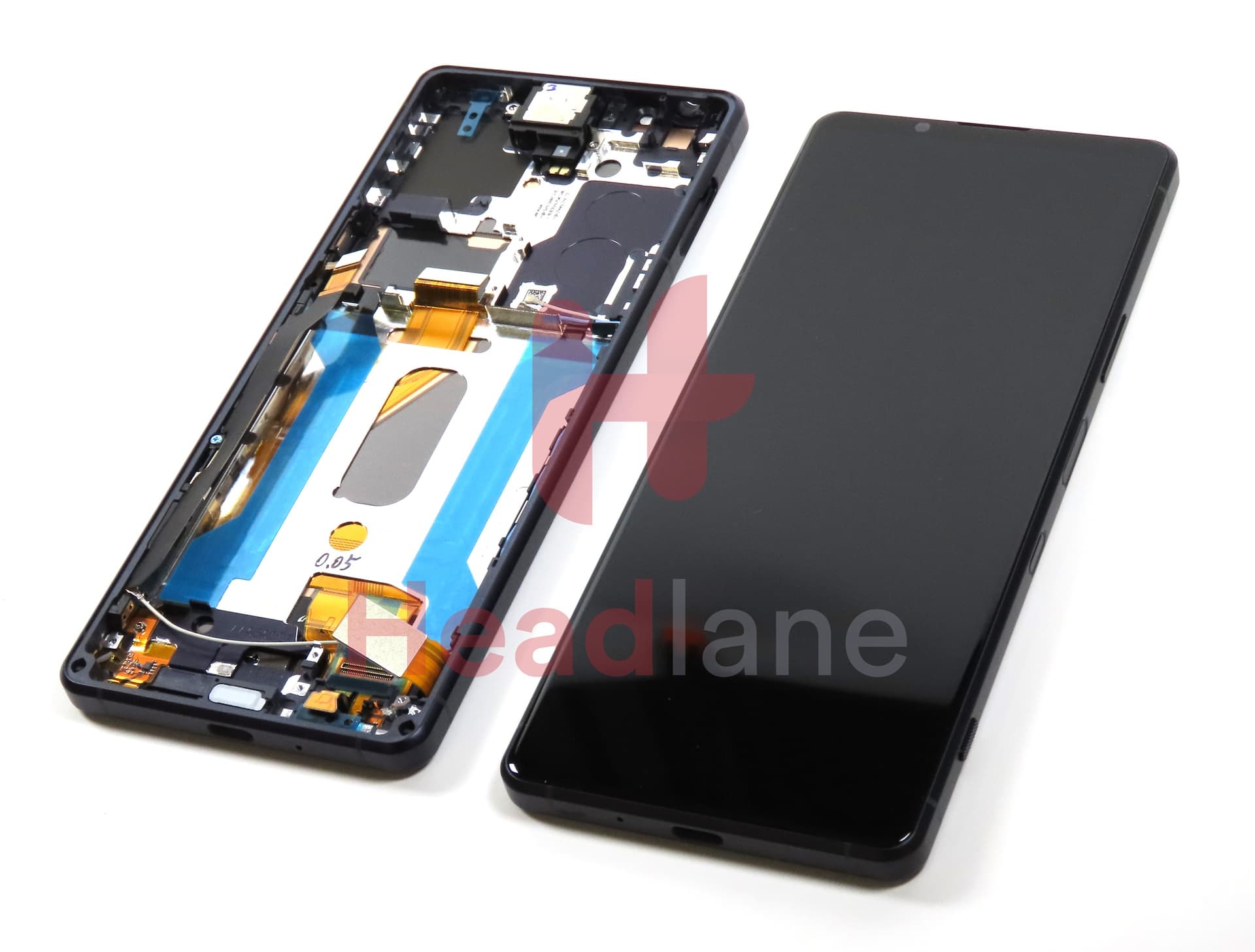 Sony XQ-BC52 Xperia 1 III LCD Display / Screen + Touch - Purple - view 3