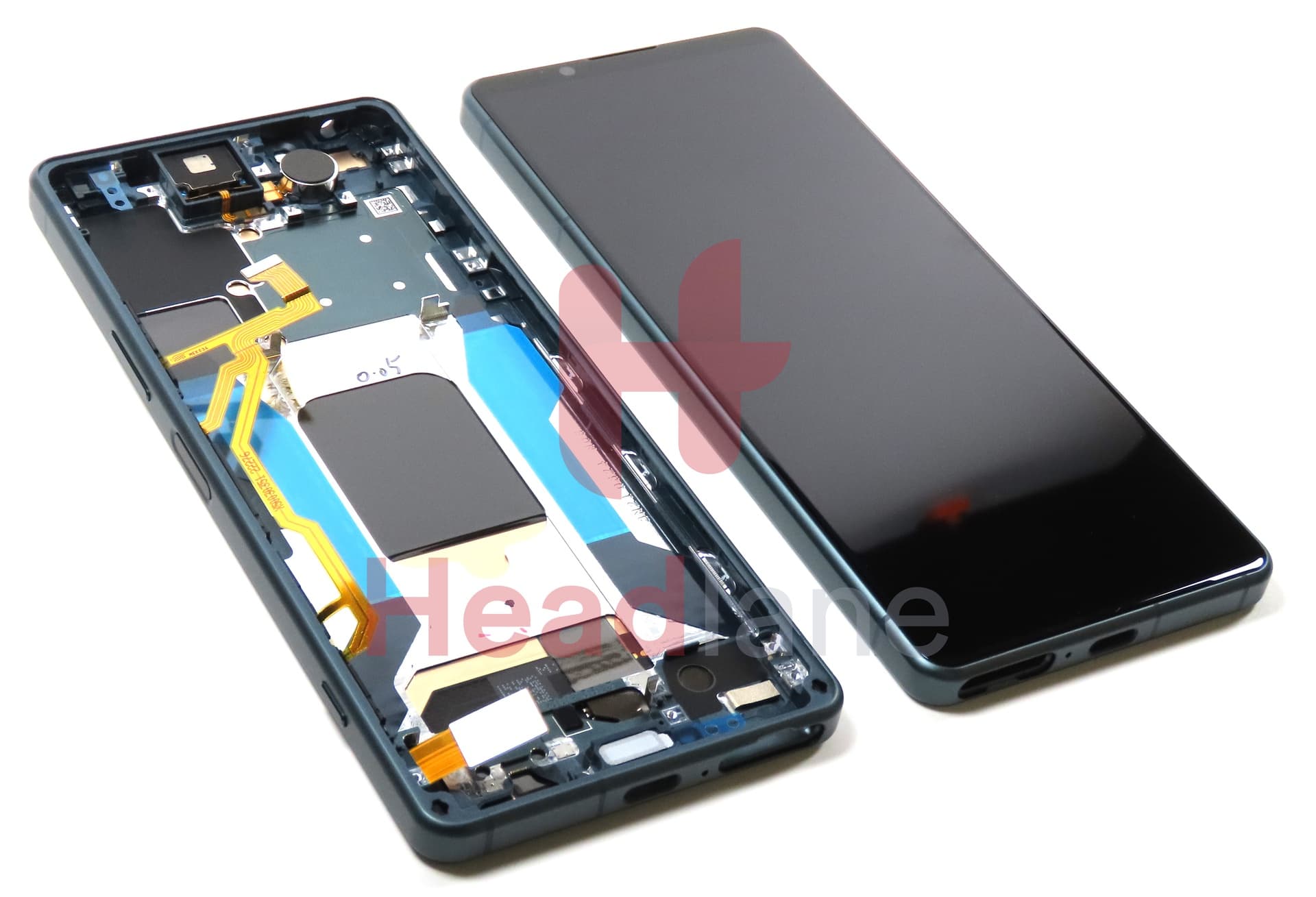 Sony XQ-CQ54 Xperia 5 IV LCD Display / Screen + Touch - Green - view 2