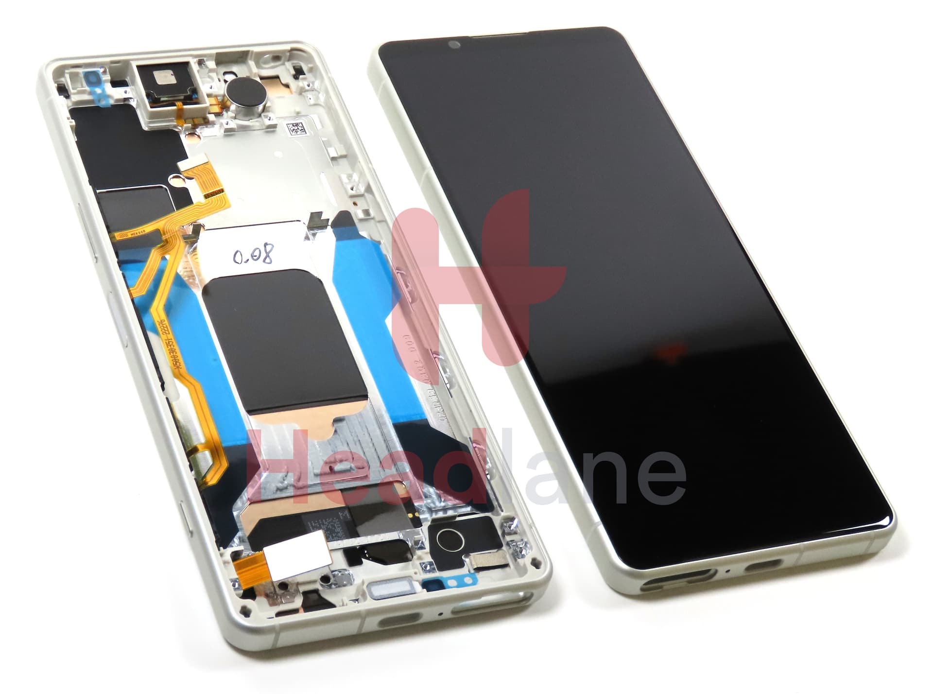 Sony XQ-CQ54 Xperia 5 IV LCD Display / Screen + Touch - White - view 2