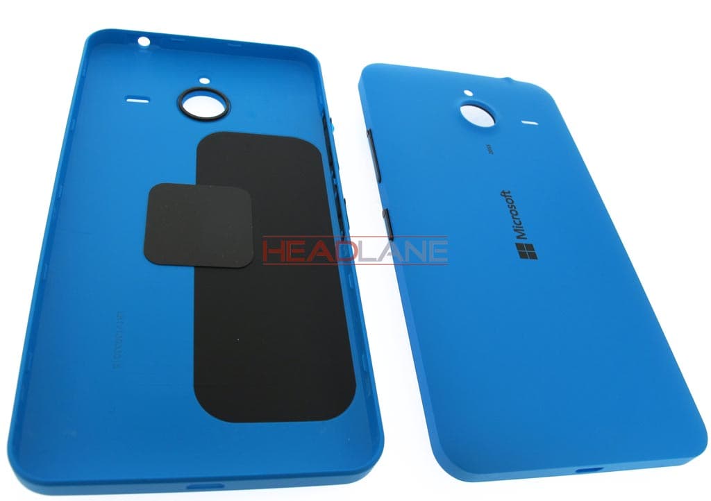Microsoft Lumia 640 XL Battery Cover - Cyan - view 2