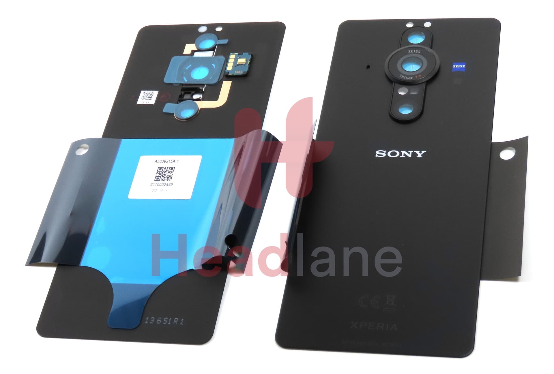 Sony XQ-BE52 Xperia PRO-I Back / Battery Cover - Black - view 3