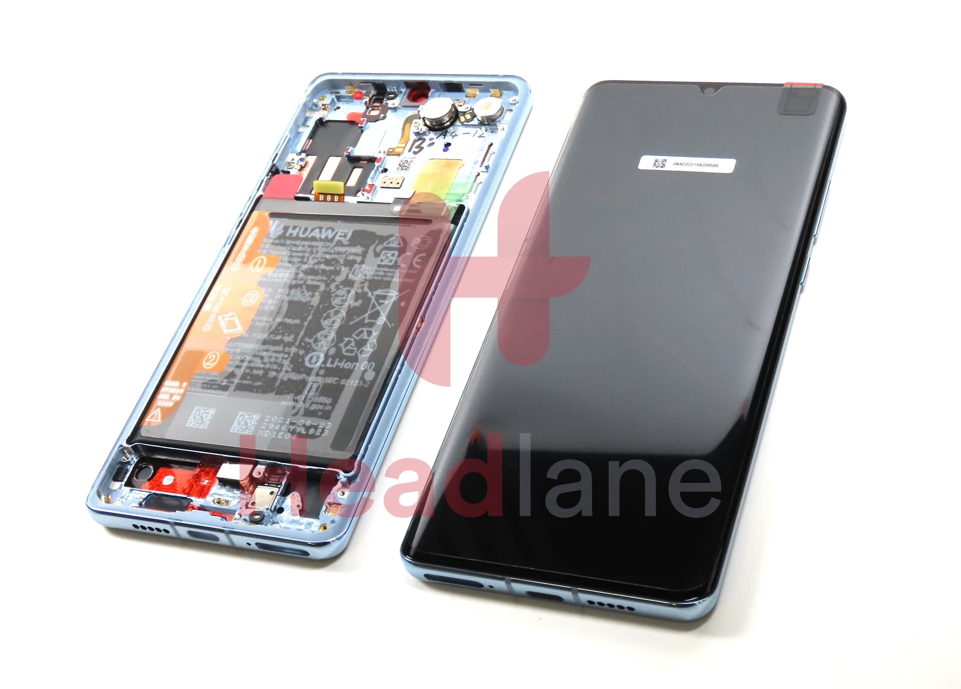 Huawei P30 Pro LCD Display / Screen + Touch + HB486486ECW Battery - Breathing Crystal - view 2