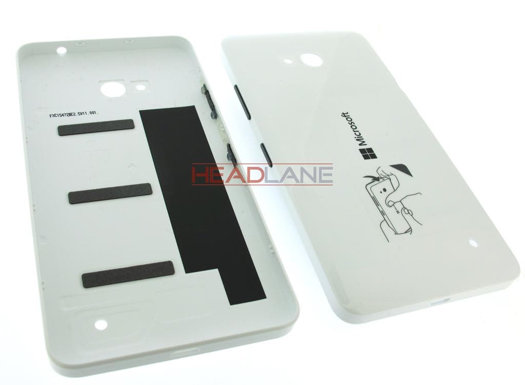 Microsoft Lumia 640 Battery Cover - White - view 2