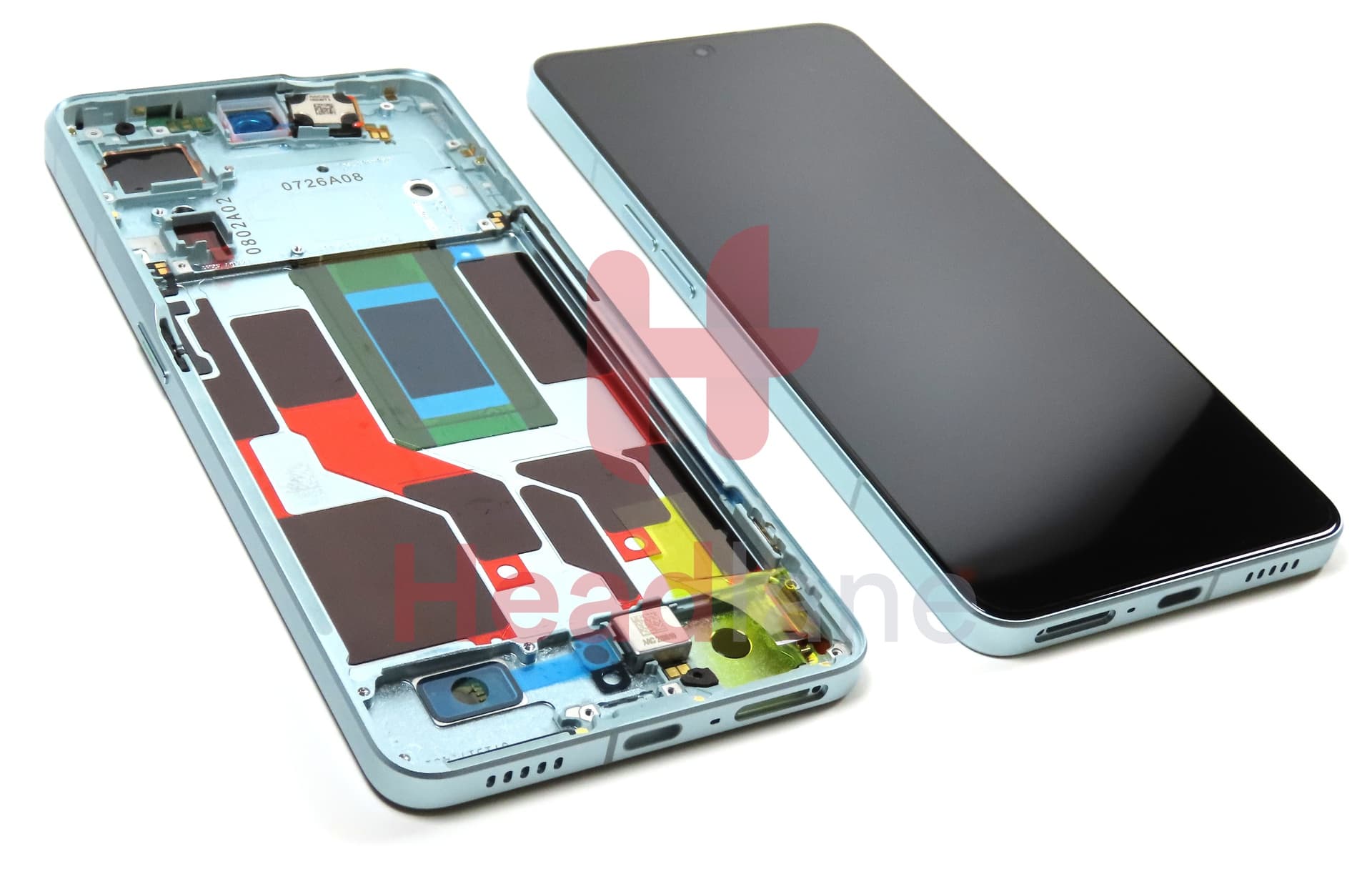 Oppo CPH2357 PFZM10 Reno8 Pro / Reno8 Pro+ LCD Display / Screen + Touch - Green - view 2