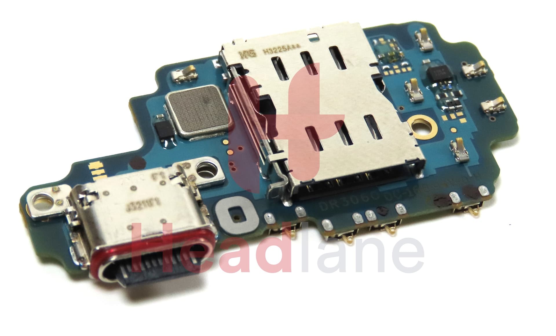 Samsung SM-S918 Galaxy S23 Ultra Charging Port + SIM Card Reader Flex - view 2